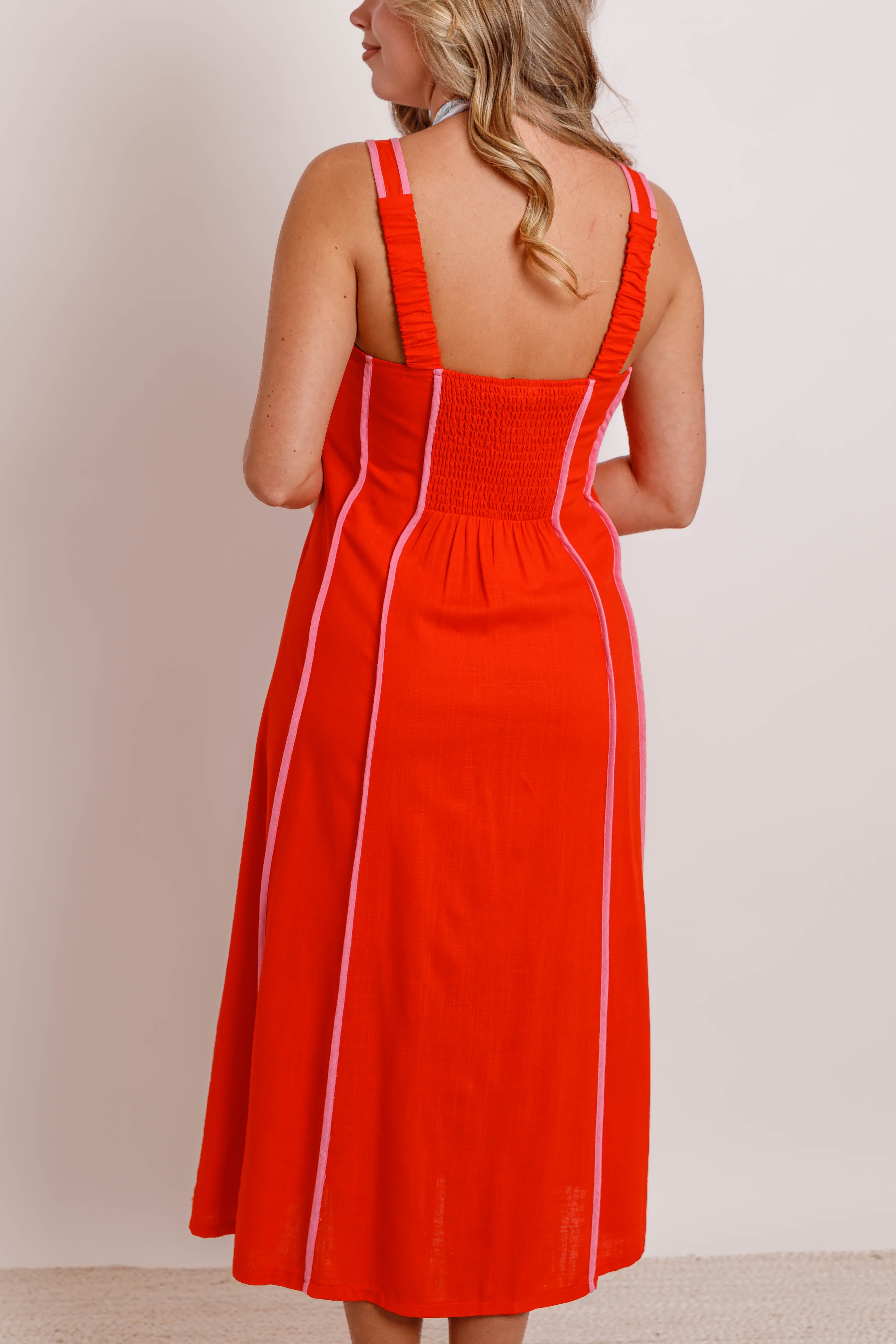 Drinks On The Cruise Midi Dress