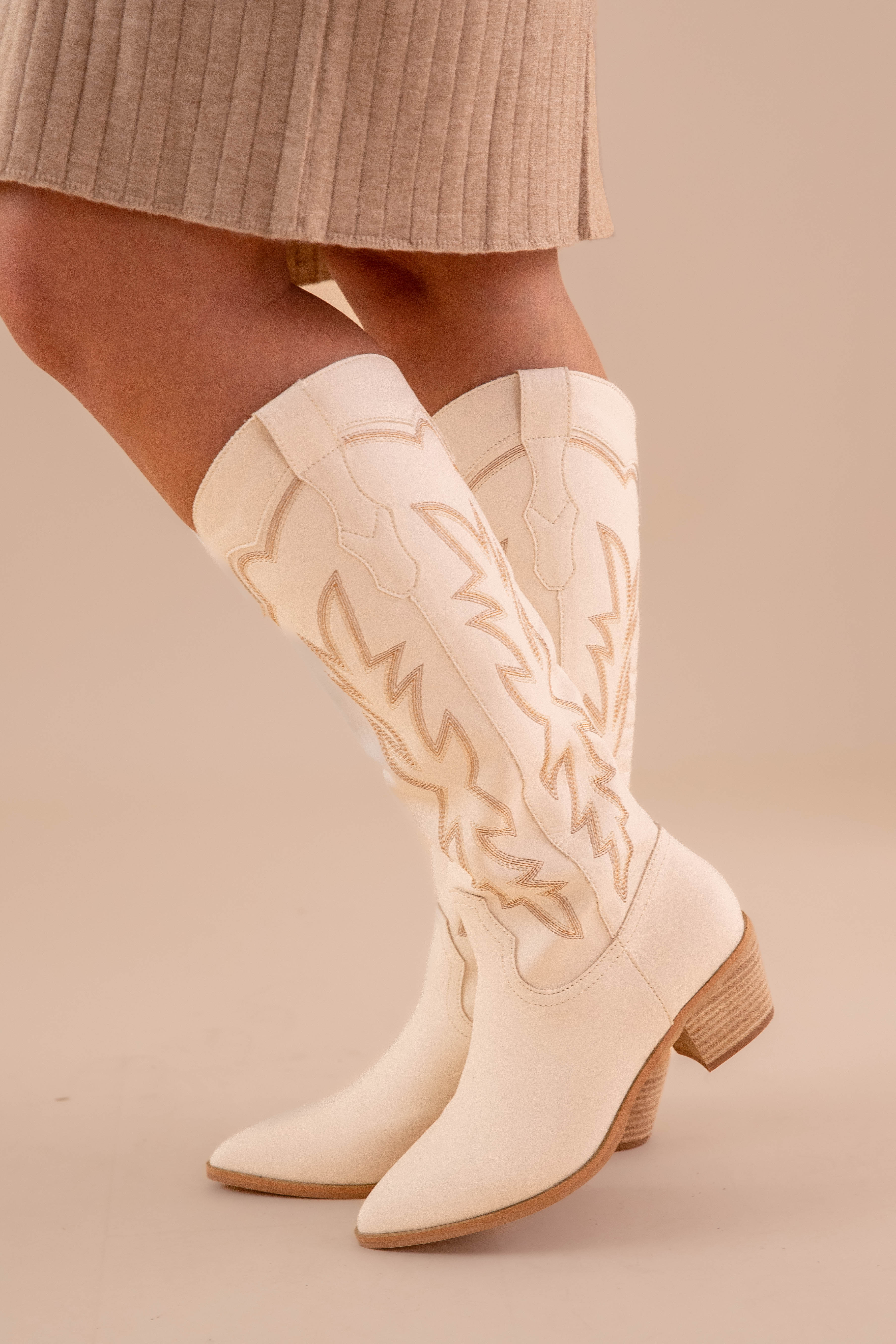 Samantha Tall Western Boots