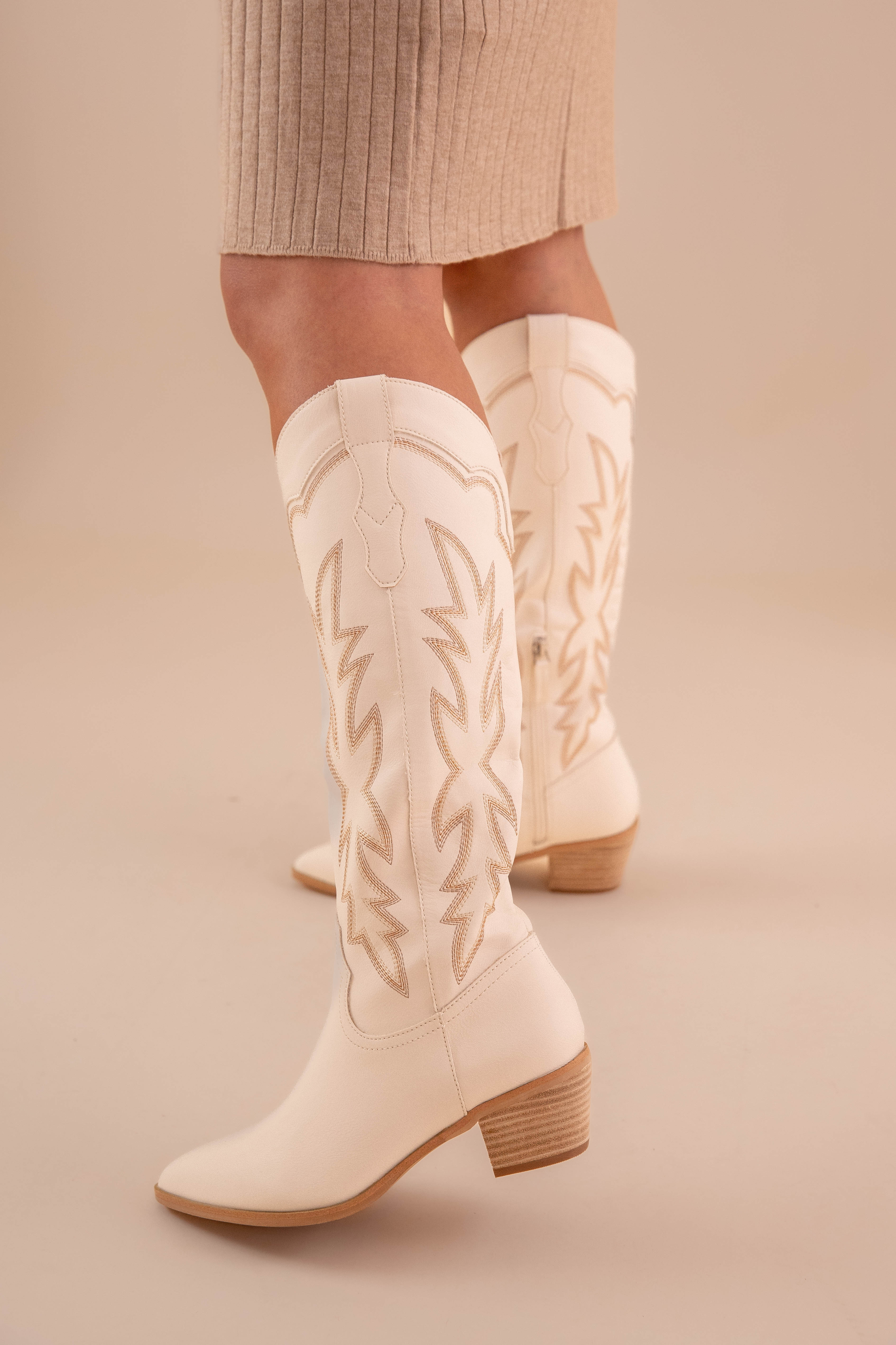 Samantha Tall Western Boots