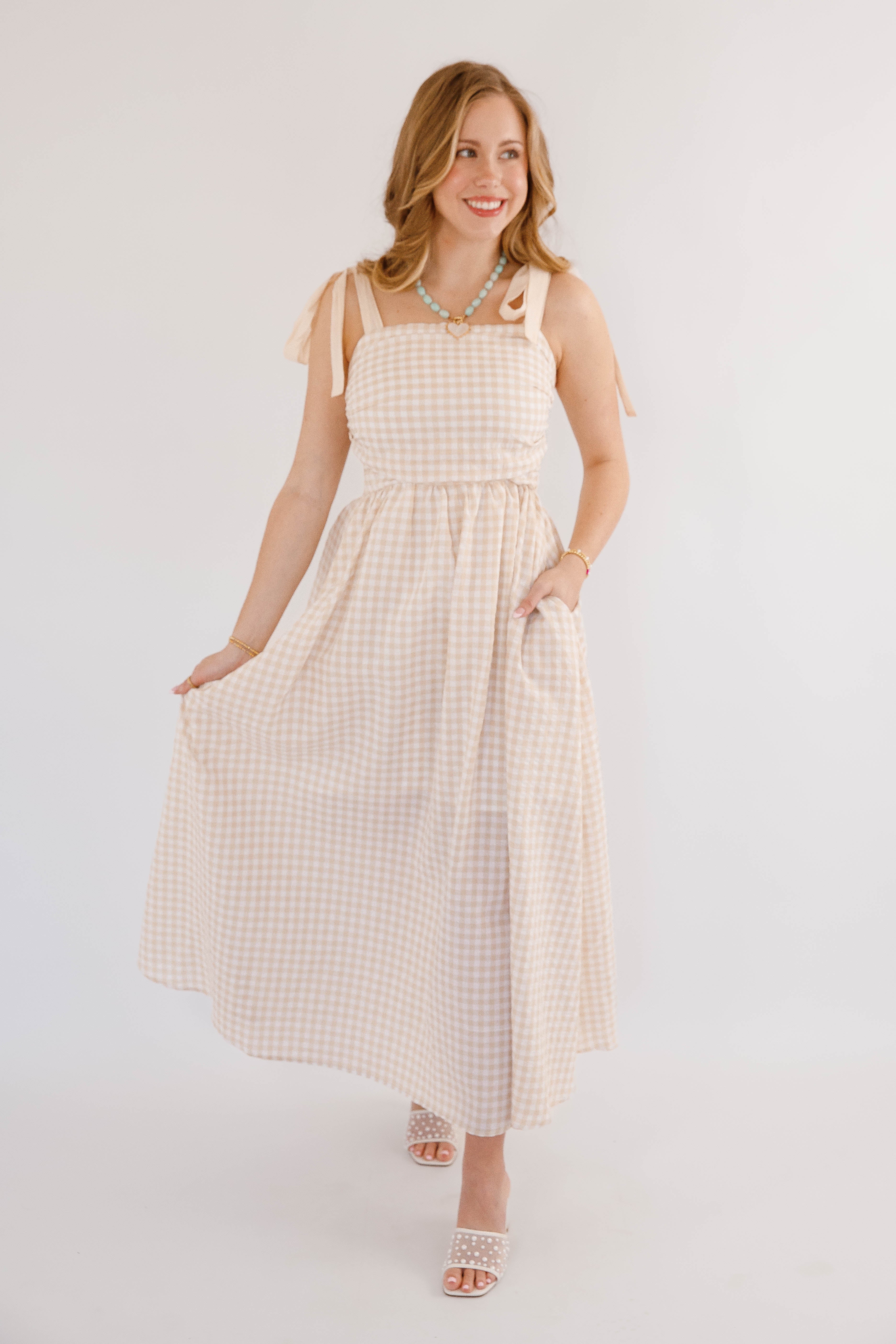 By the Courtyard Maxi dress