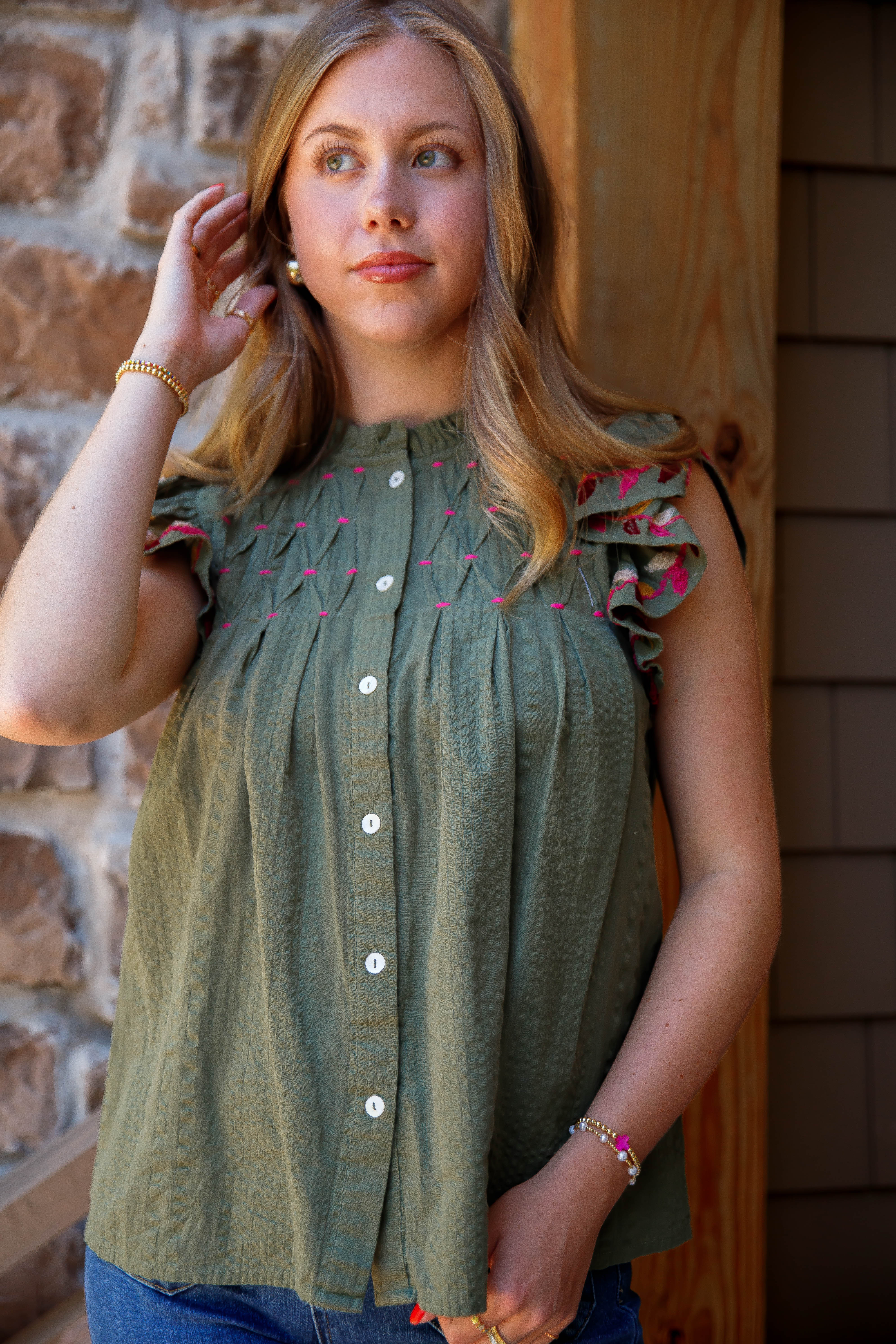 Wants and Needs Blouse