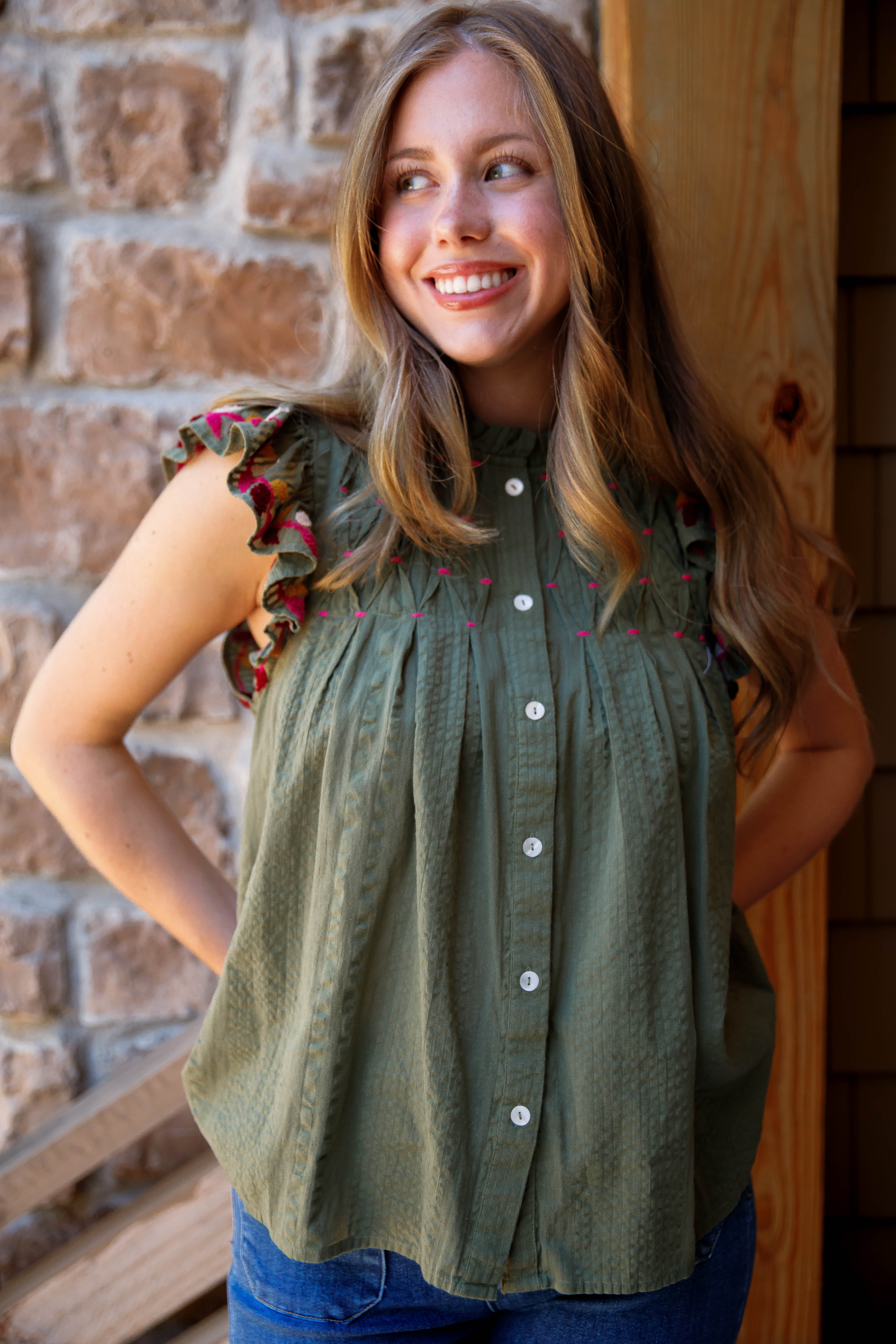 Wants and Needs Blouse
