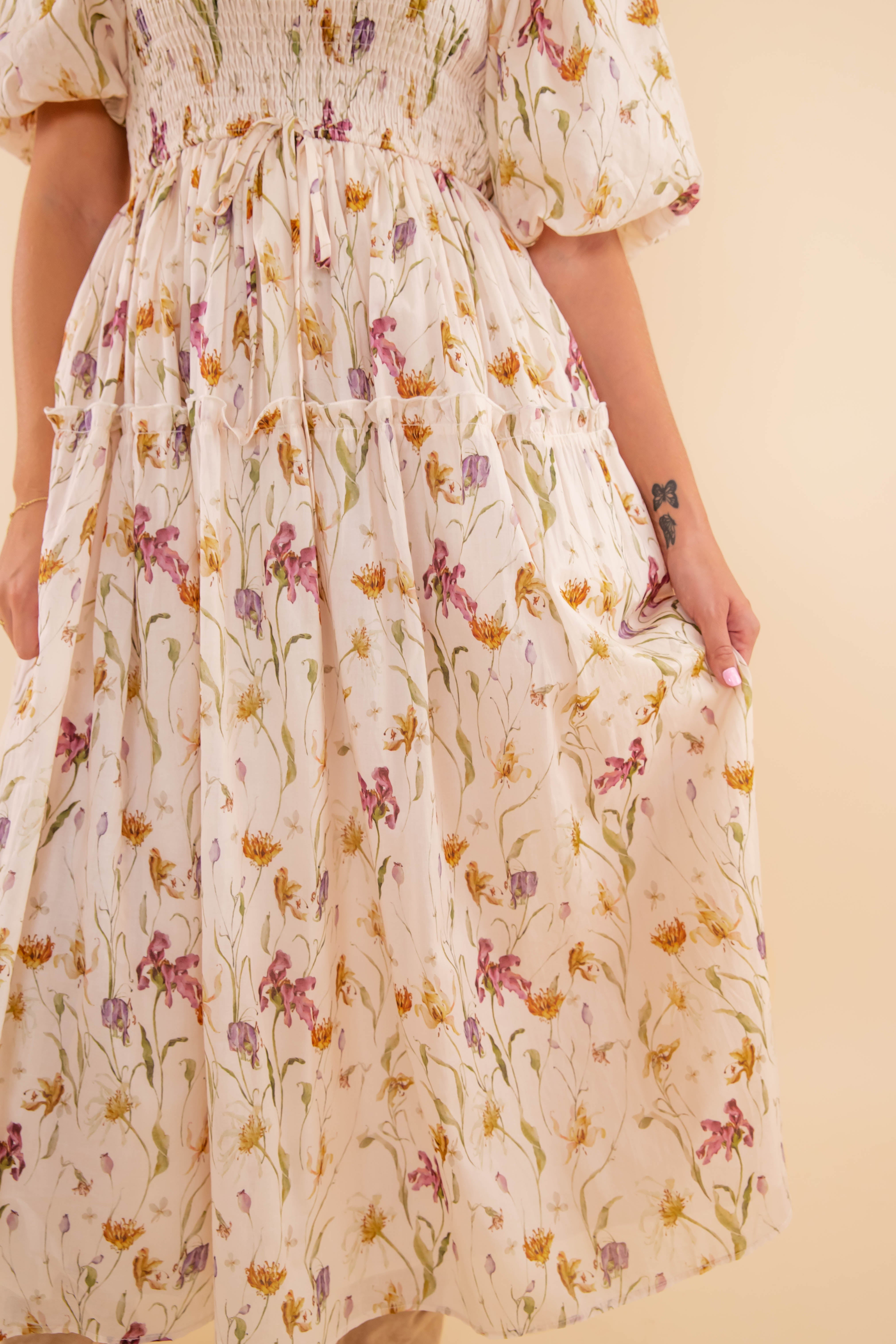 A Gentle Touch Midi Dress