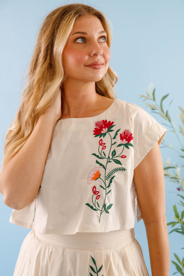 RESTOCK: Finding The Good Crop Top-Tan