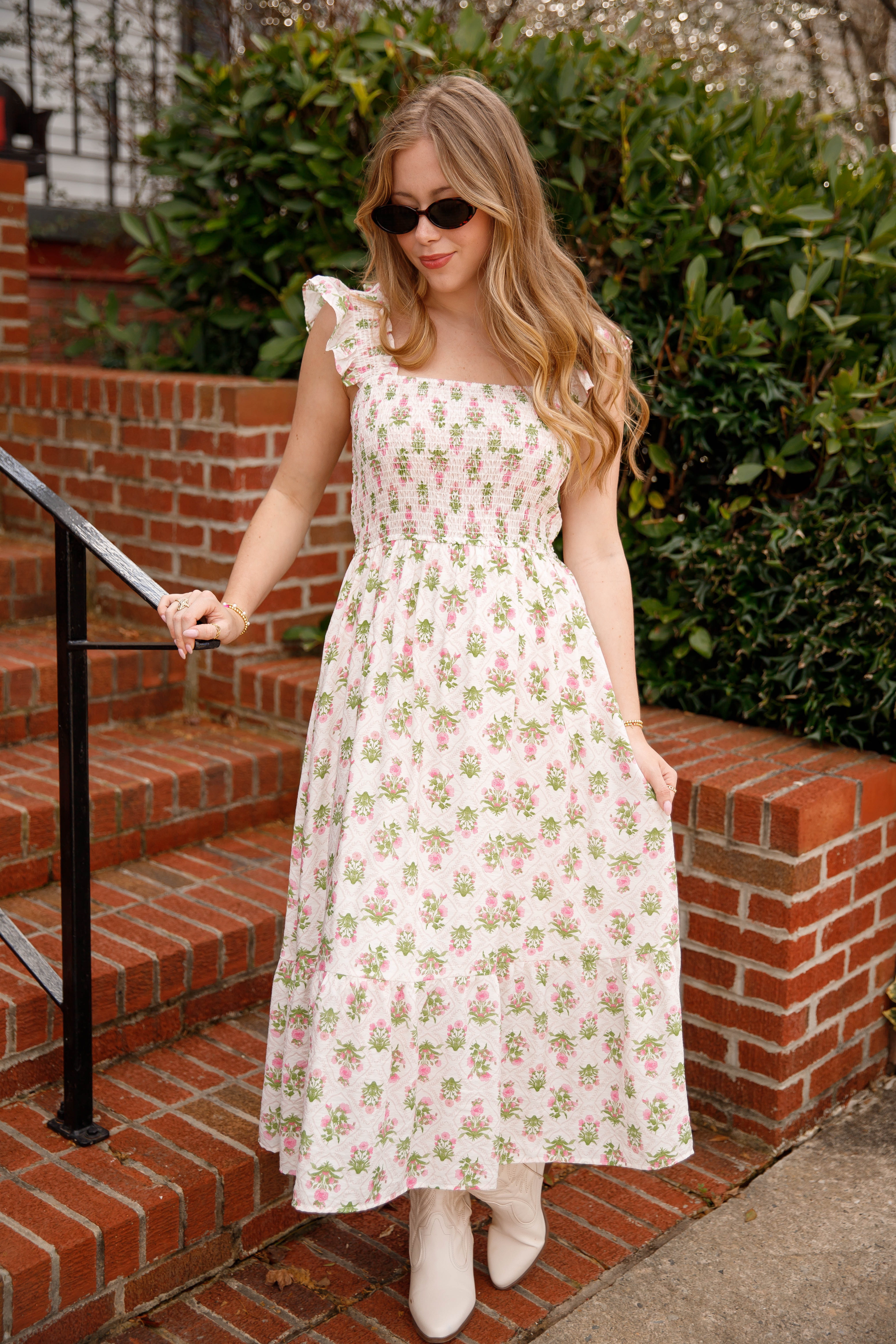 Who Would've Thought Midi Dress-Pink