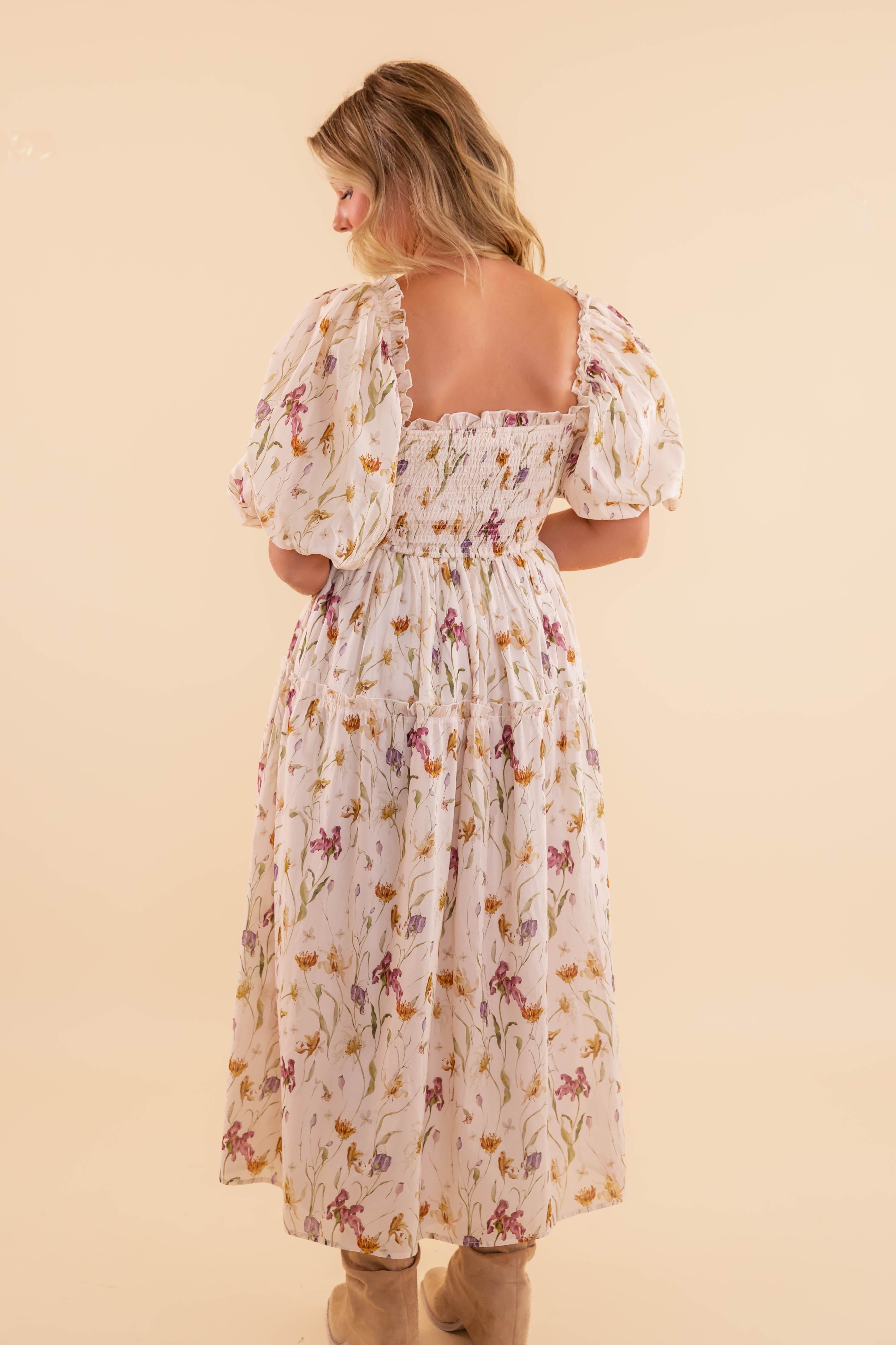A Gentle Touch Midi Dress