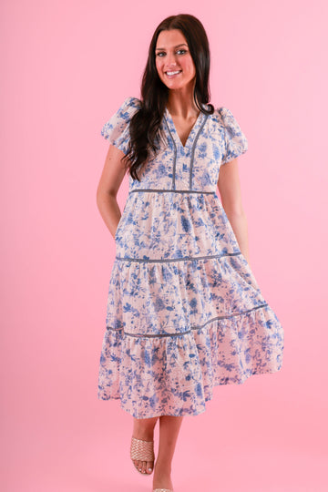 FINAL SALE: One More Day In Paradise Midi Dress