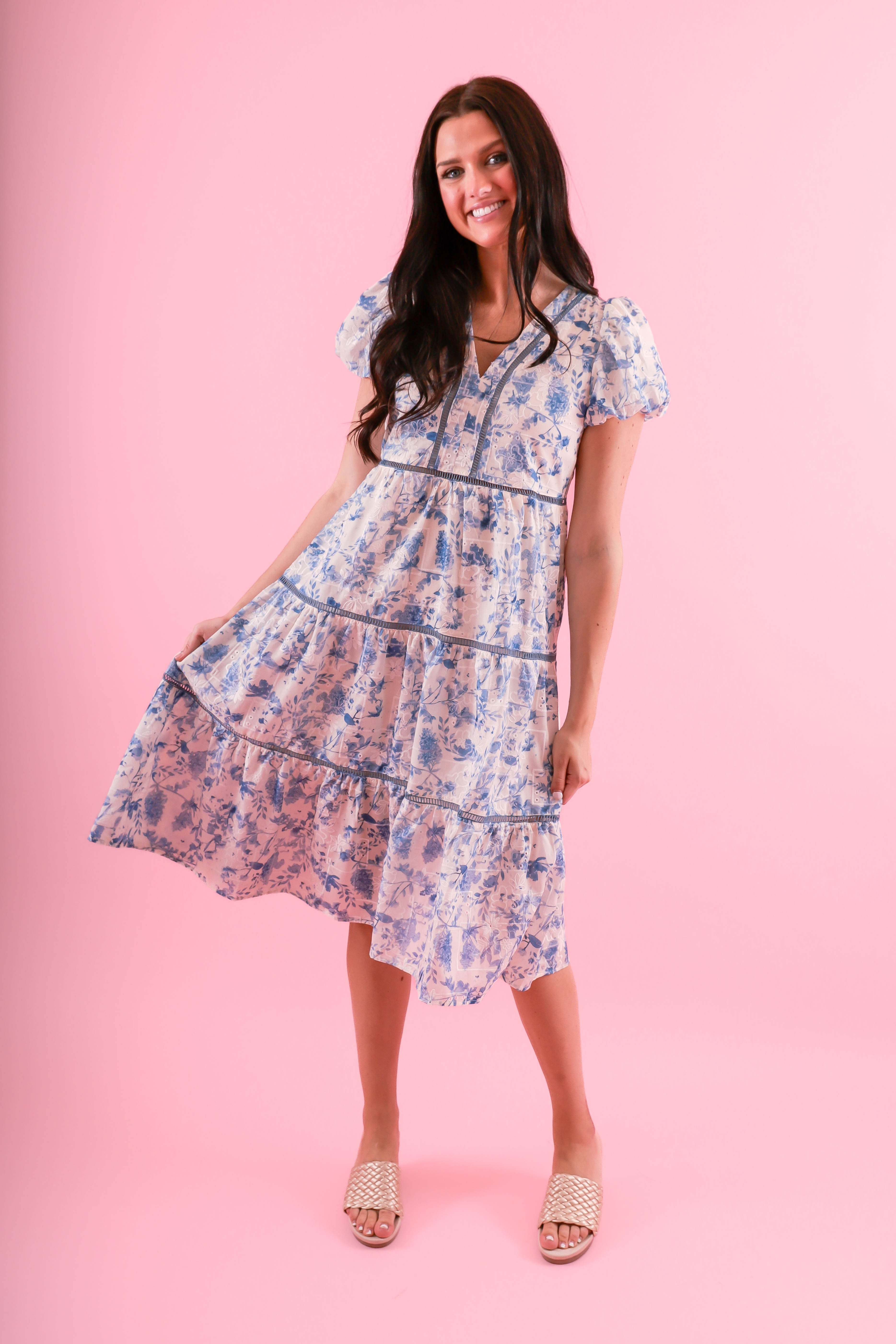 FINAL SALE: One More Day In Paradise Midi Dress
