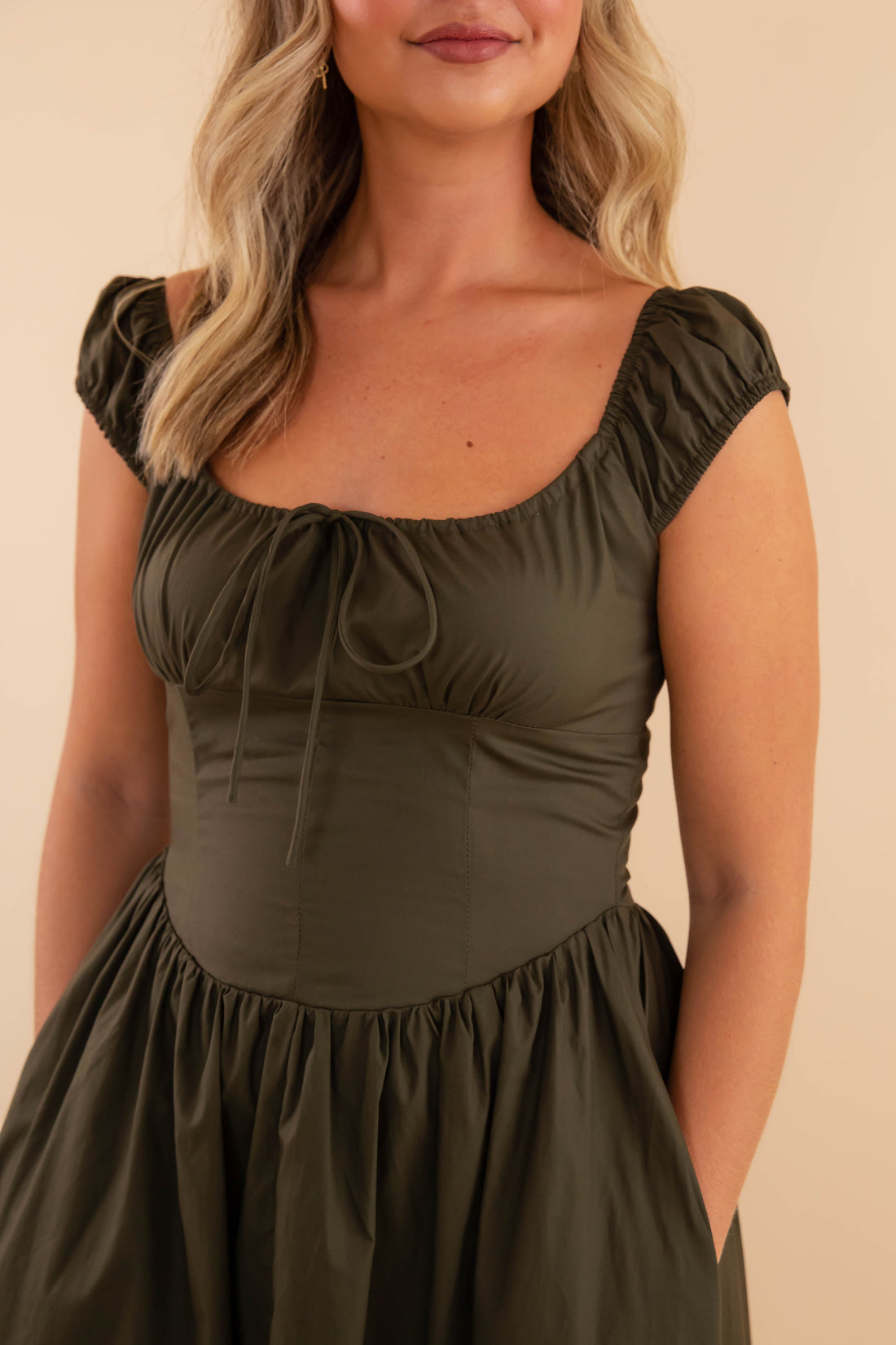 Give Me A Sign Midi Dress