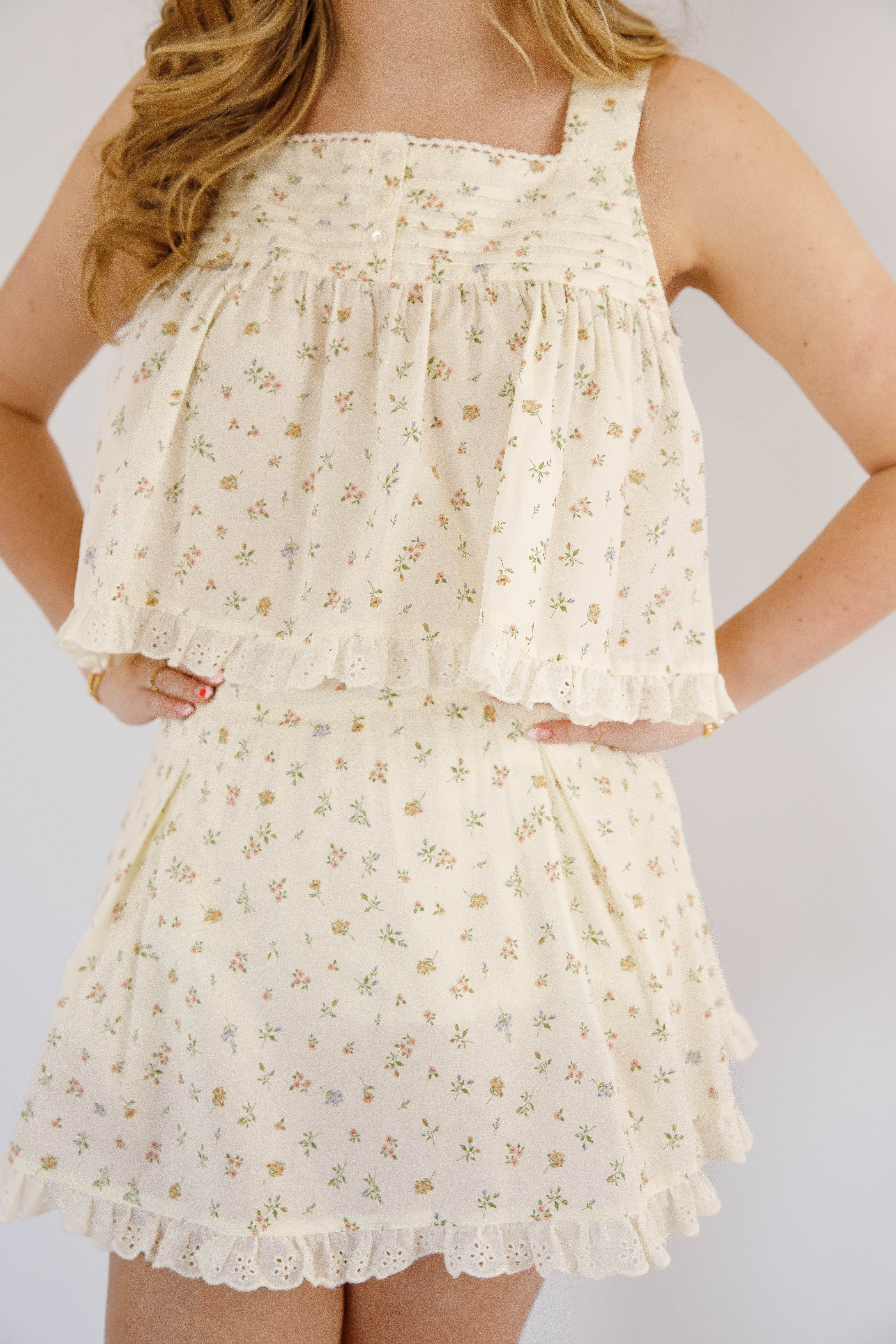 Tour of the Garden Crop Top
