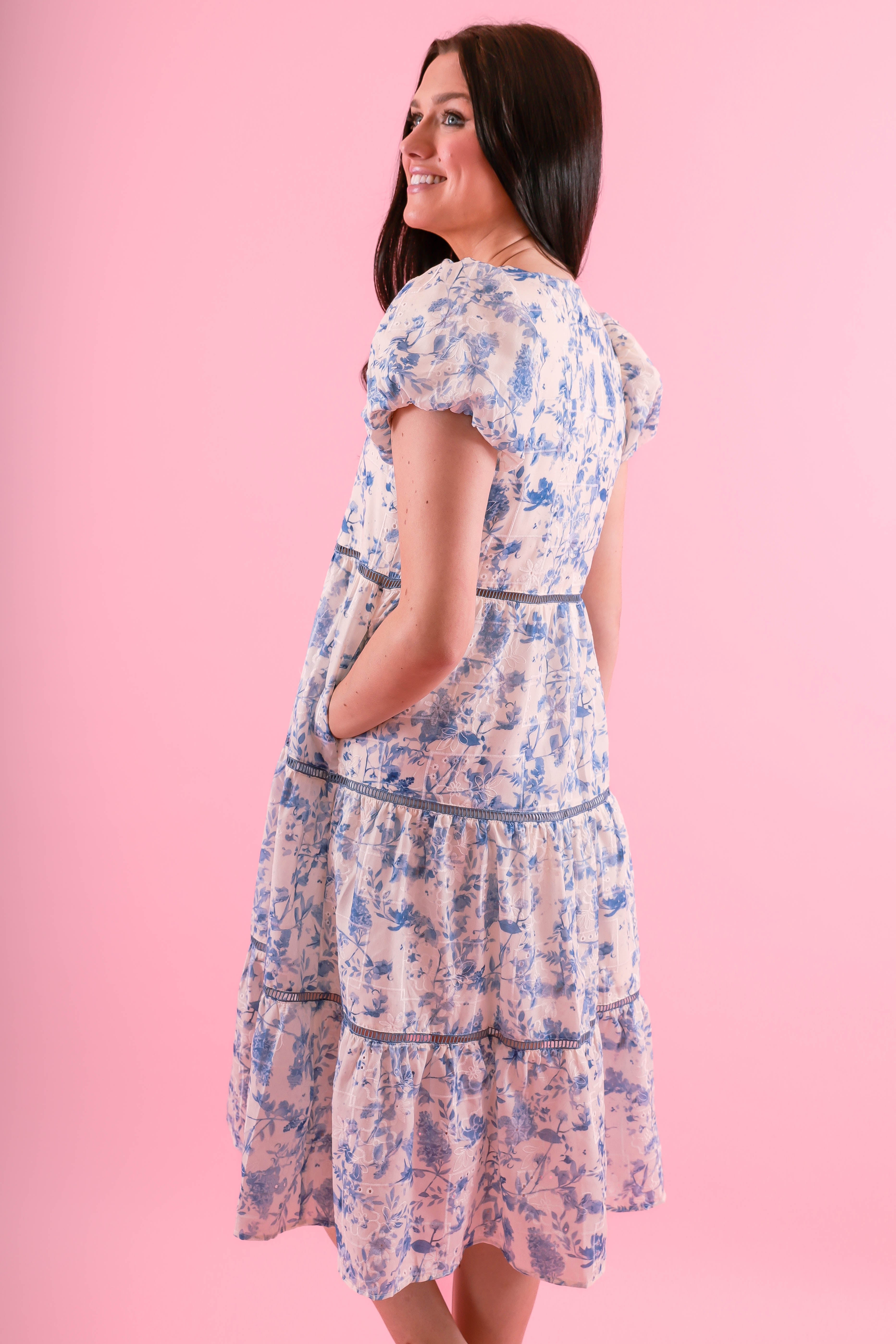 FINAL SALE: One More Day In Paradise Midi Dress