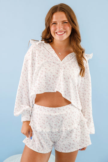 Head in the Clouds Pajama Top
