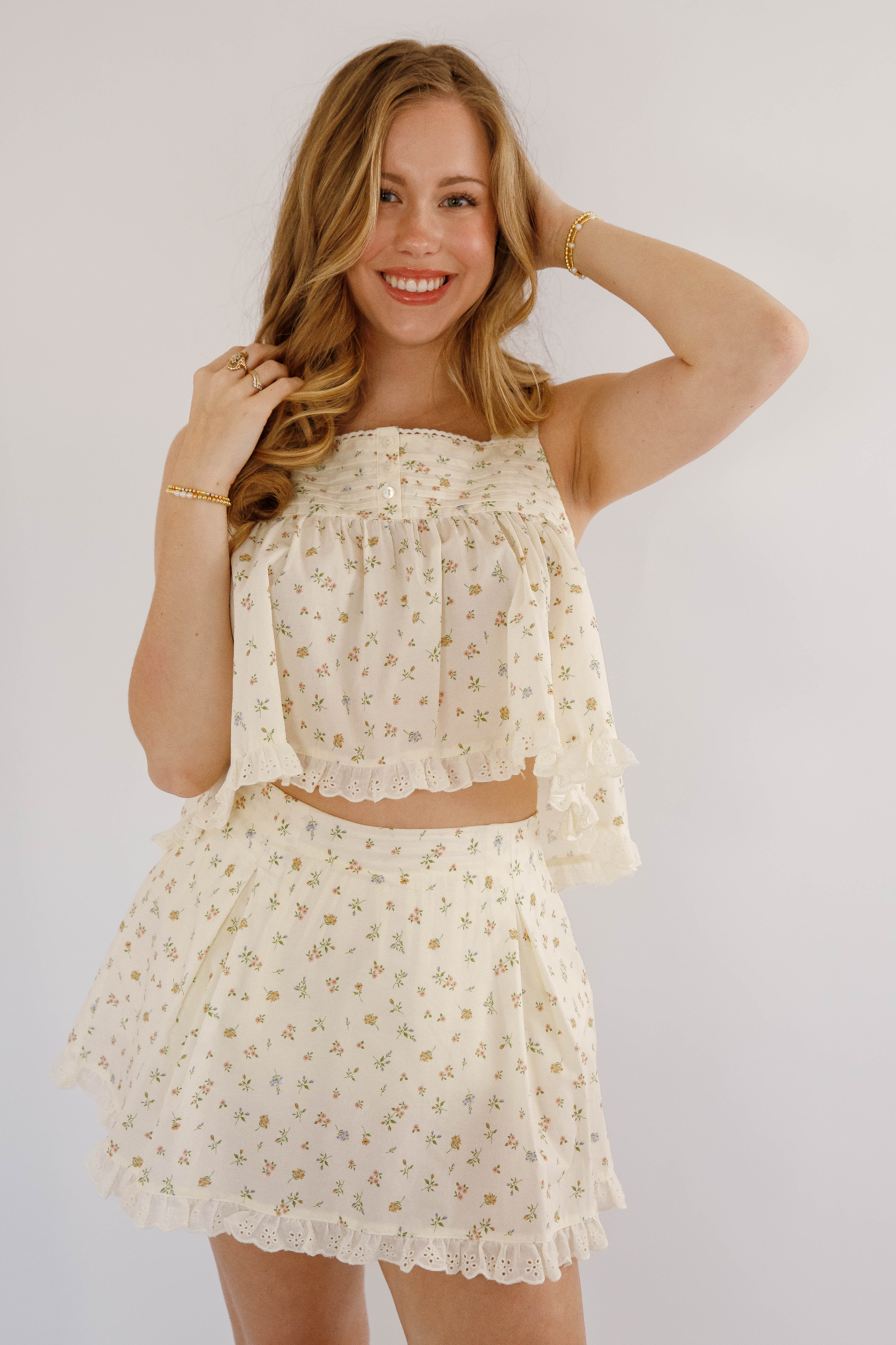 Tour of the Garden Mini Skort