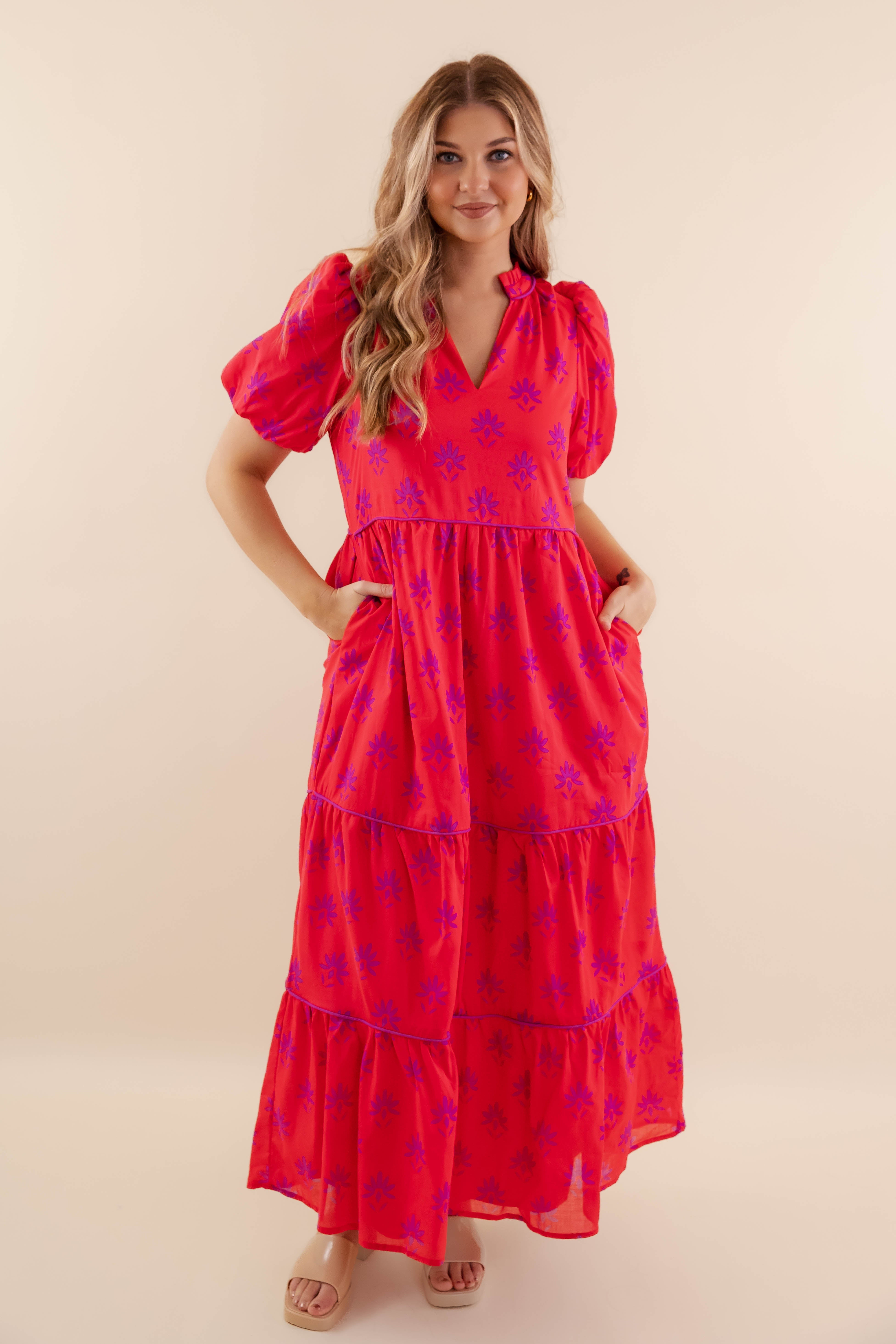 RESTOCK: Love Letters To You Maxi Dress
