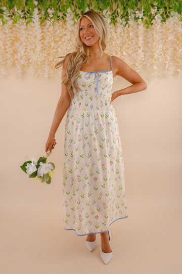 Settling In Midi Dress