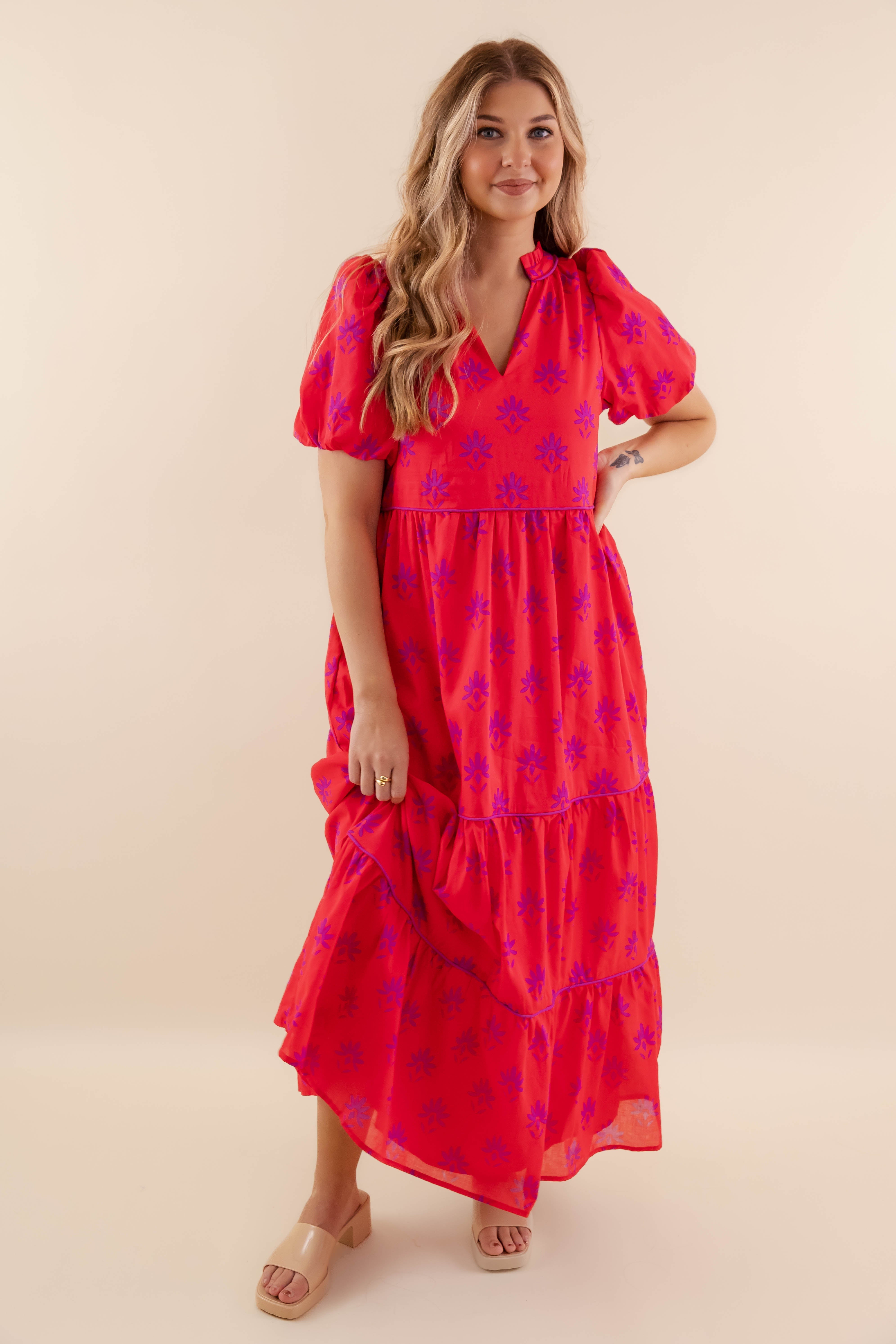 RESTOCK: Love Letters To You Maxi Dress