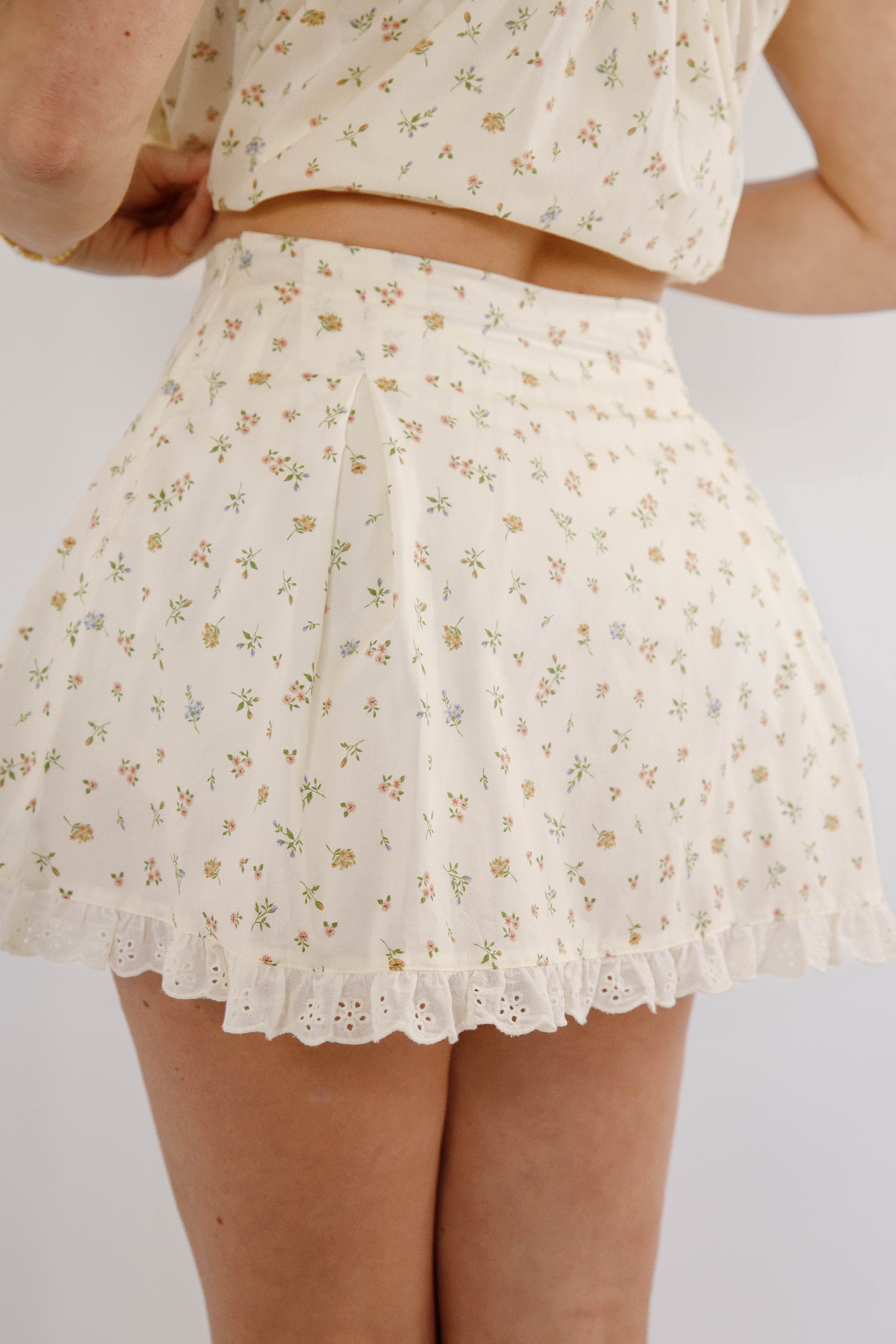 Tour of the Garden Mini Skort
