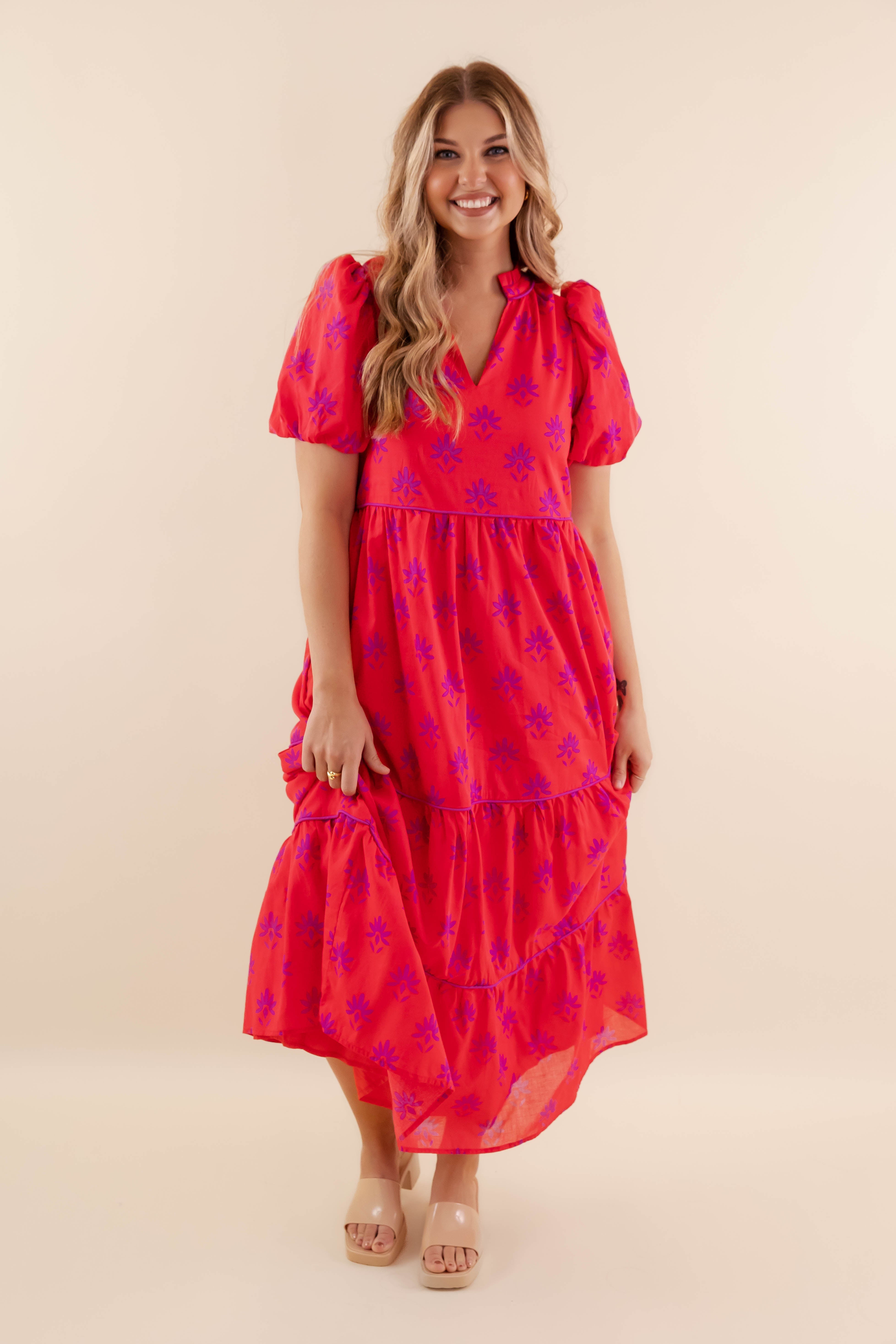 RESTOCK: Love Letters To You Maxi Dress