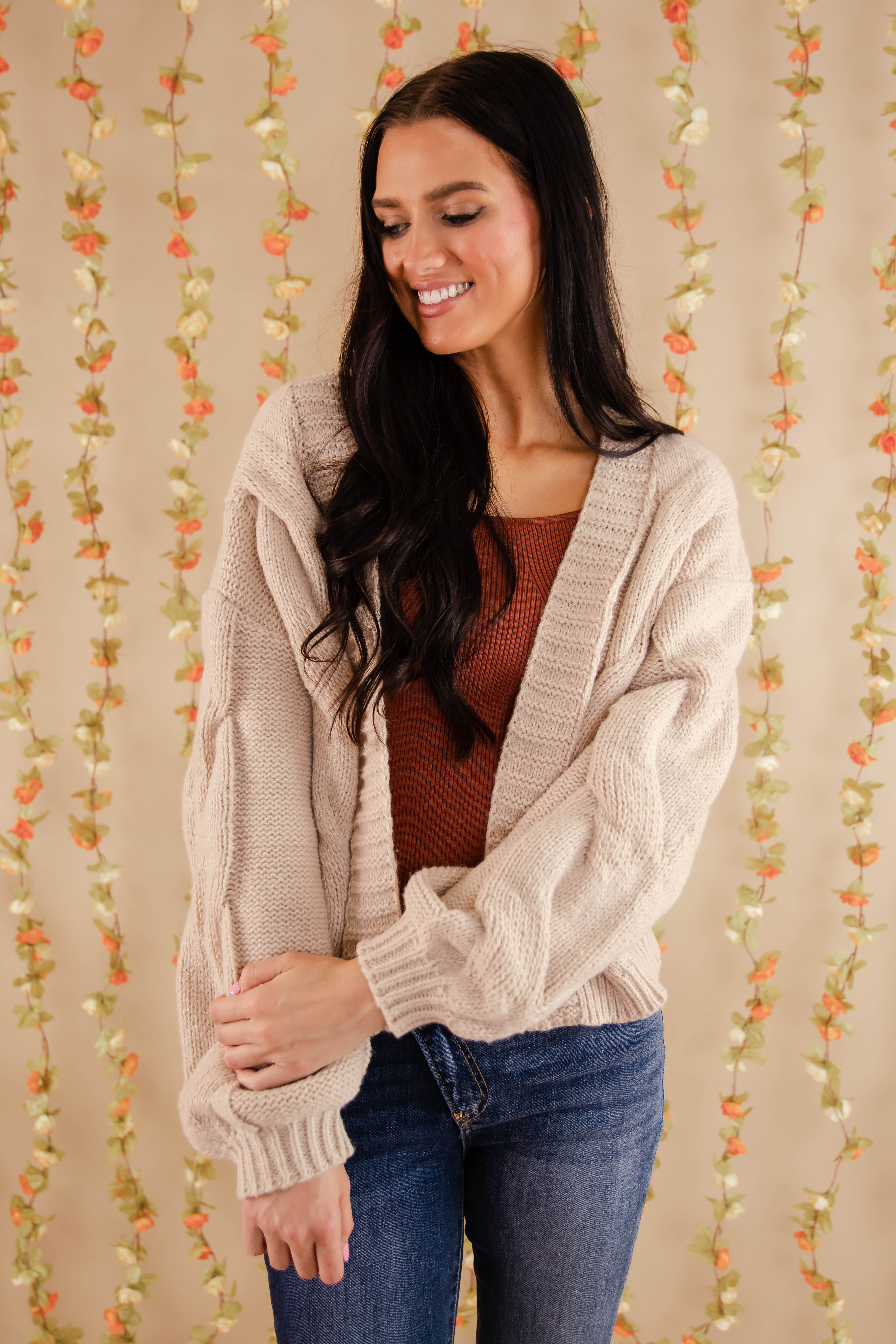 FINAL SALE: I Like It Here Cardigan