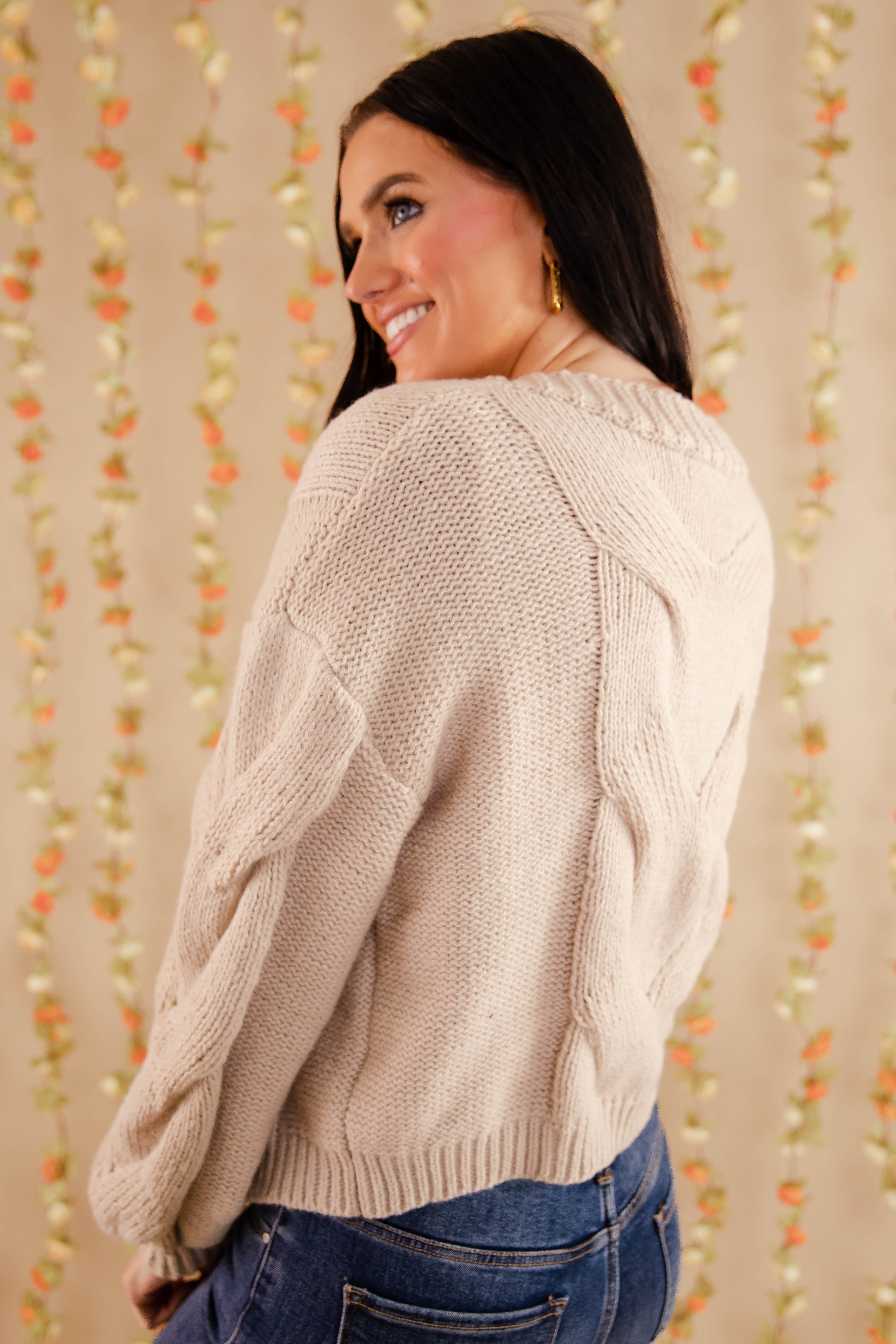 FINAL SALE: I Like It Here Cardigan