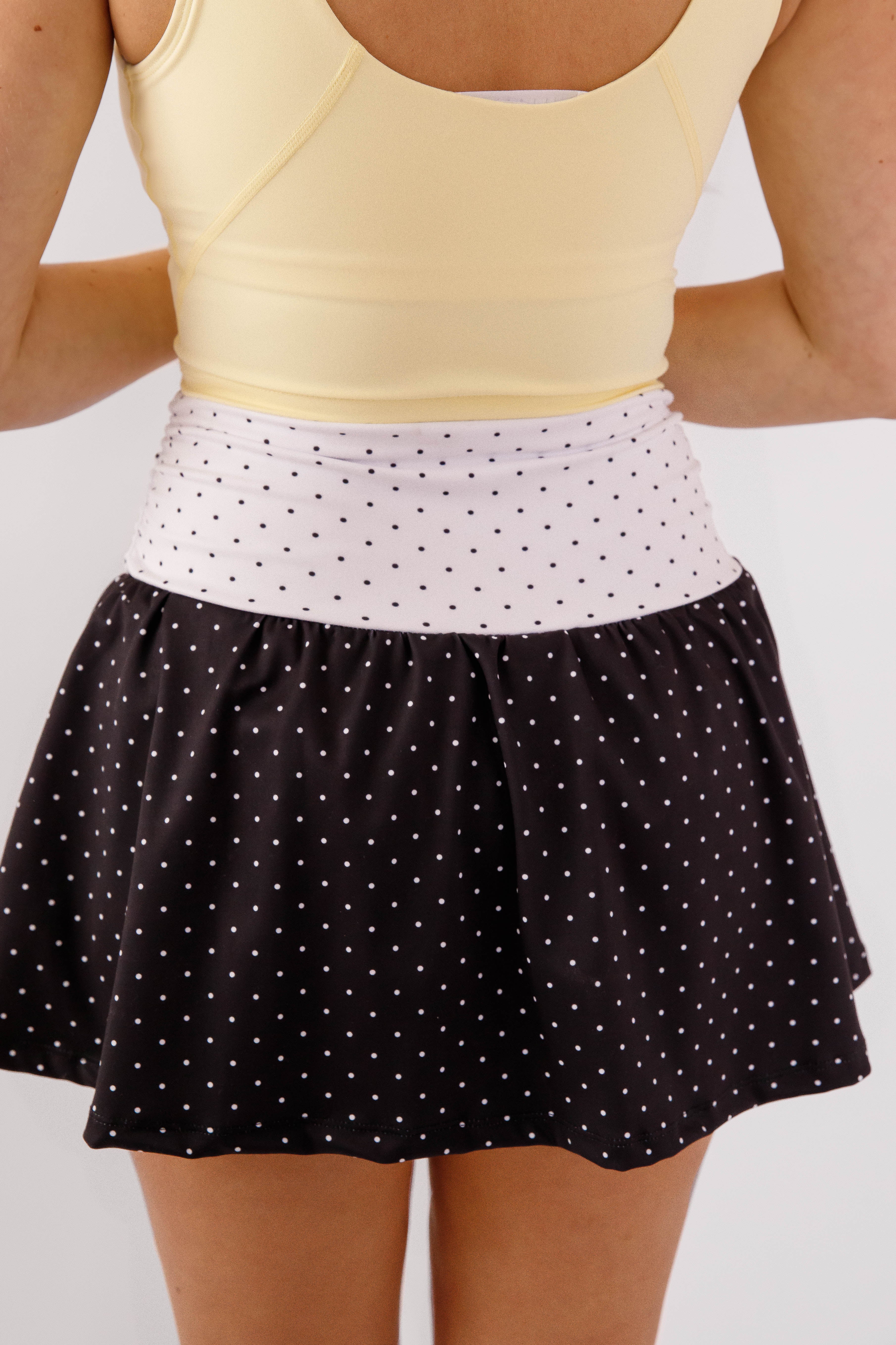 Accomplished All Mini Skort-Black