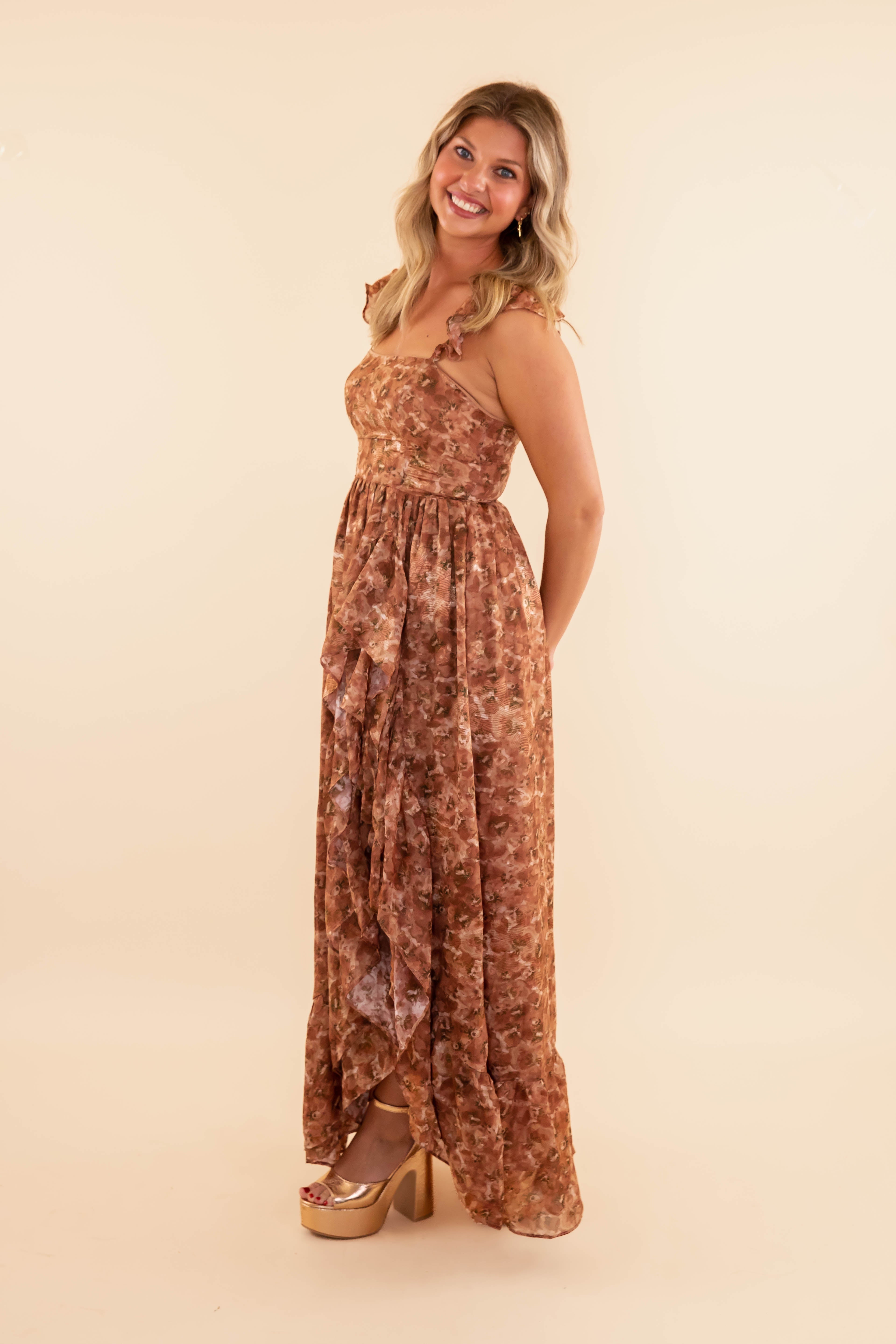 The Lady of the Hour Maxi Dress