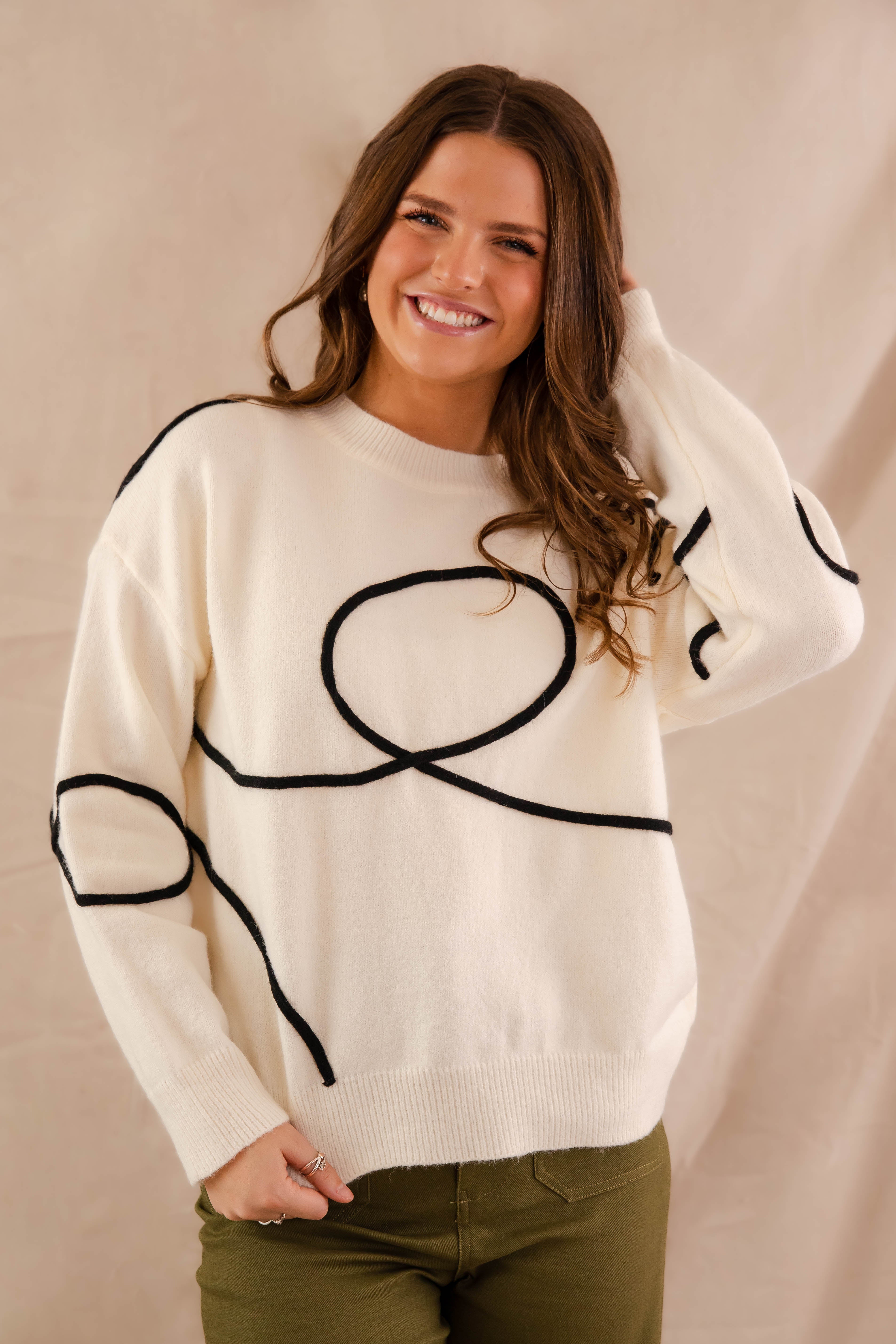 FINAL SALE: Back And Forth Sweater