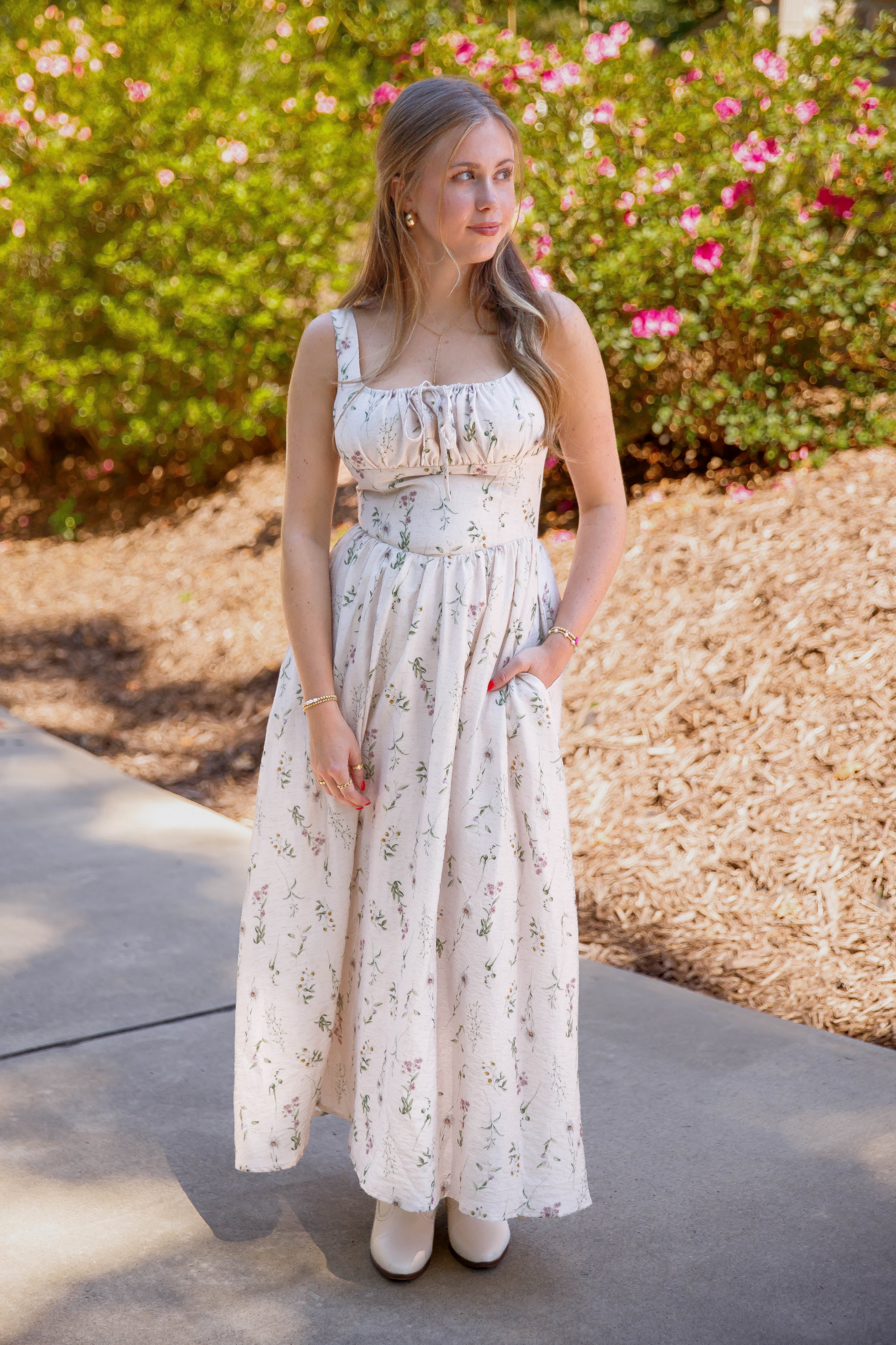 Hidden Treasures Midi Dress