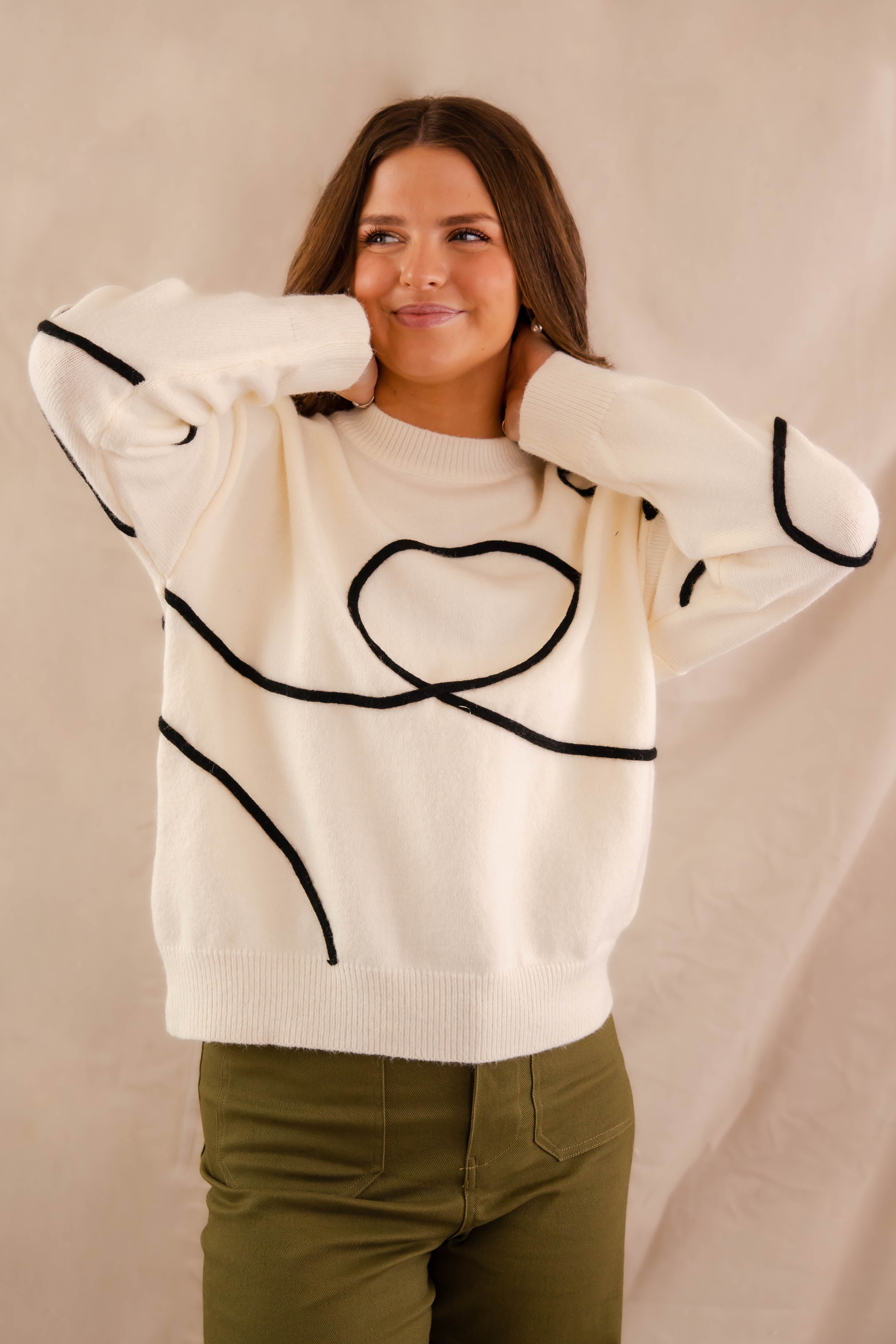 FINAL SALE: Back And Forth Sweater
