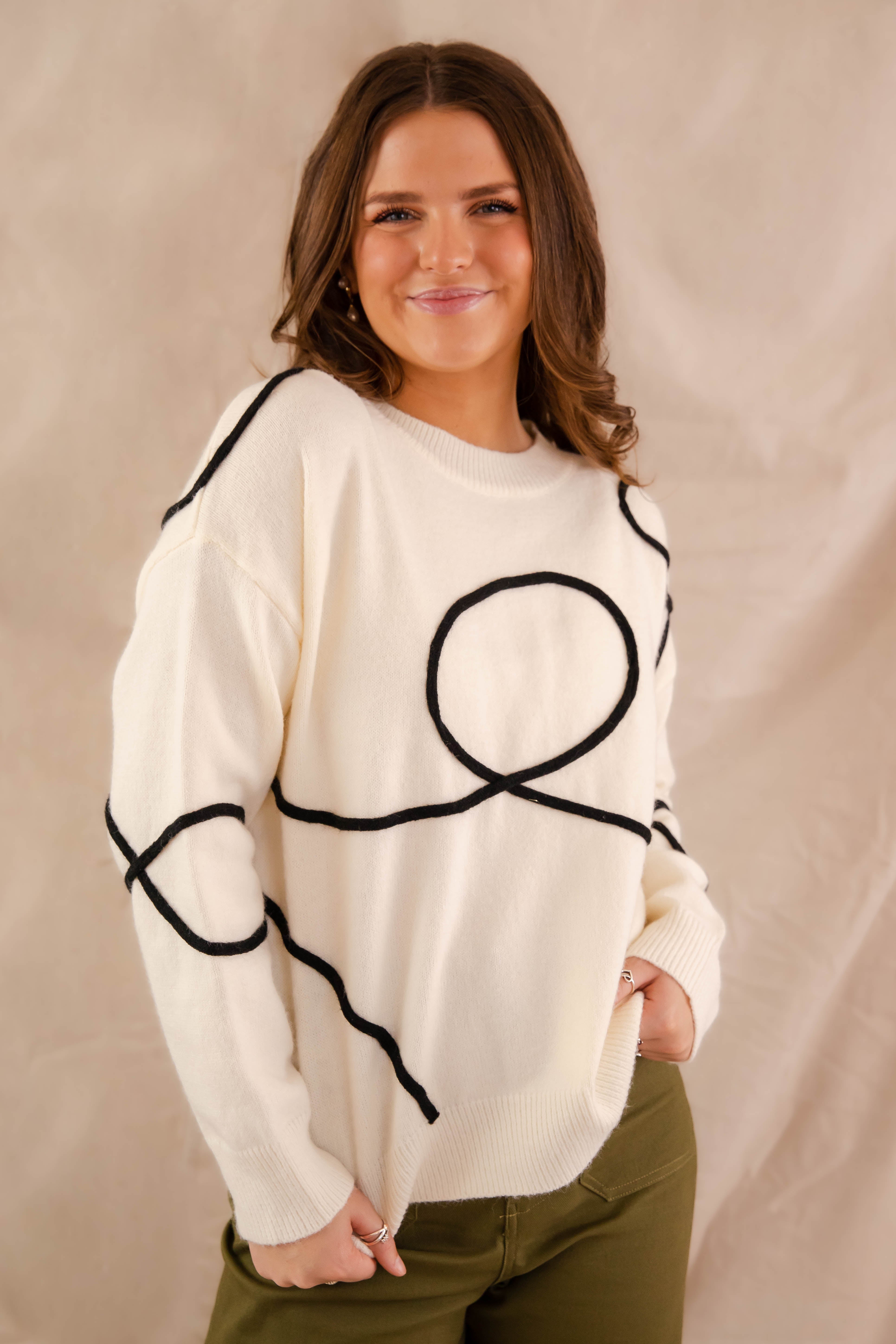 FINAL SALE: Back And Forth Sweater