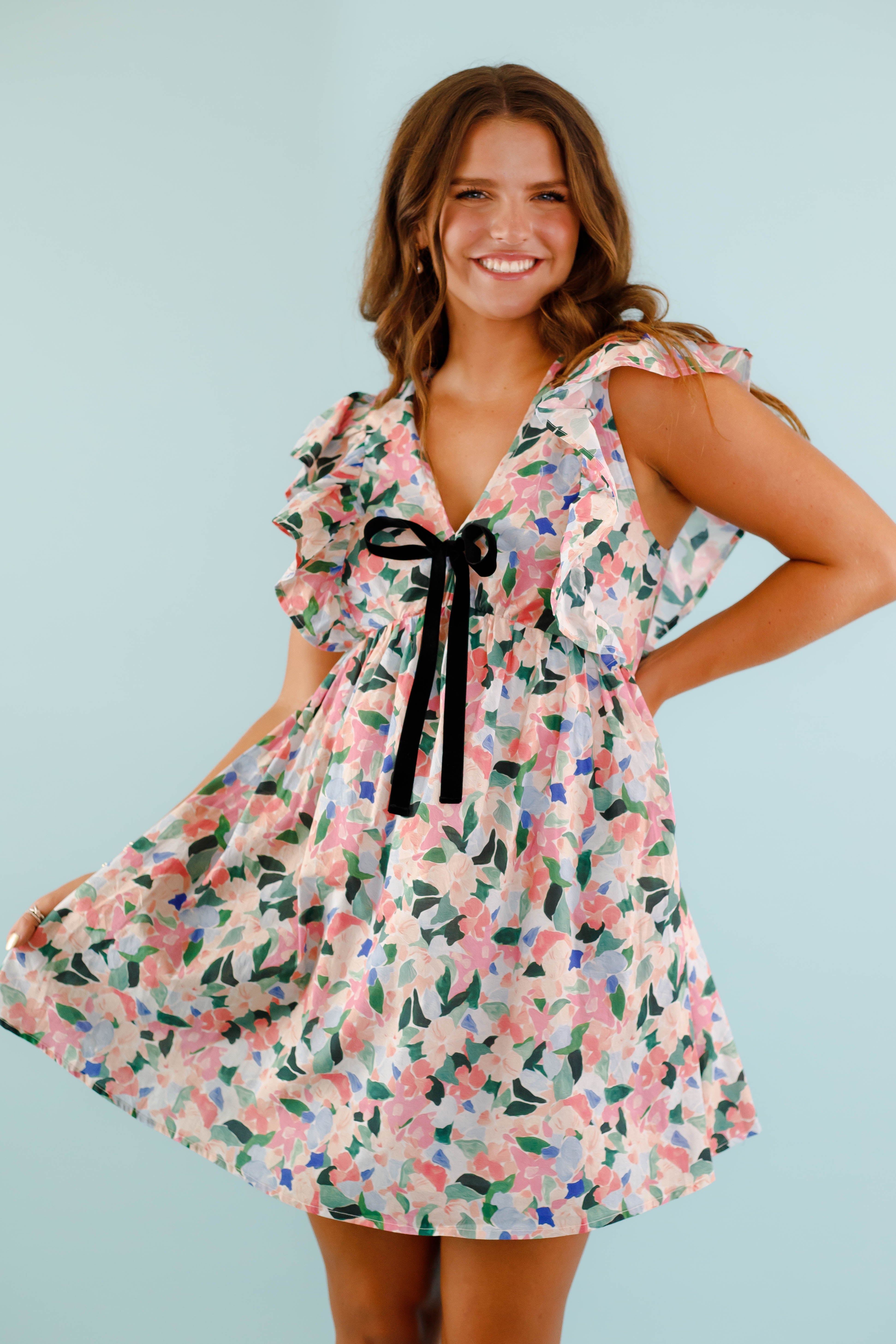FINAL SALE: Part Of The Charm Mini Dress