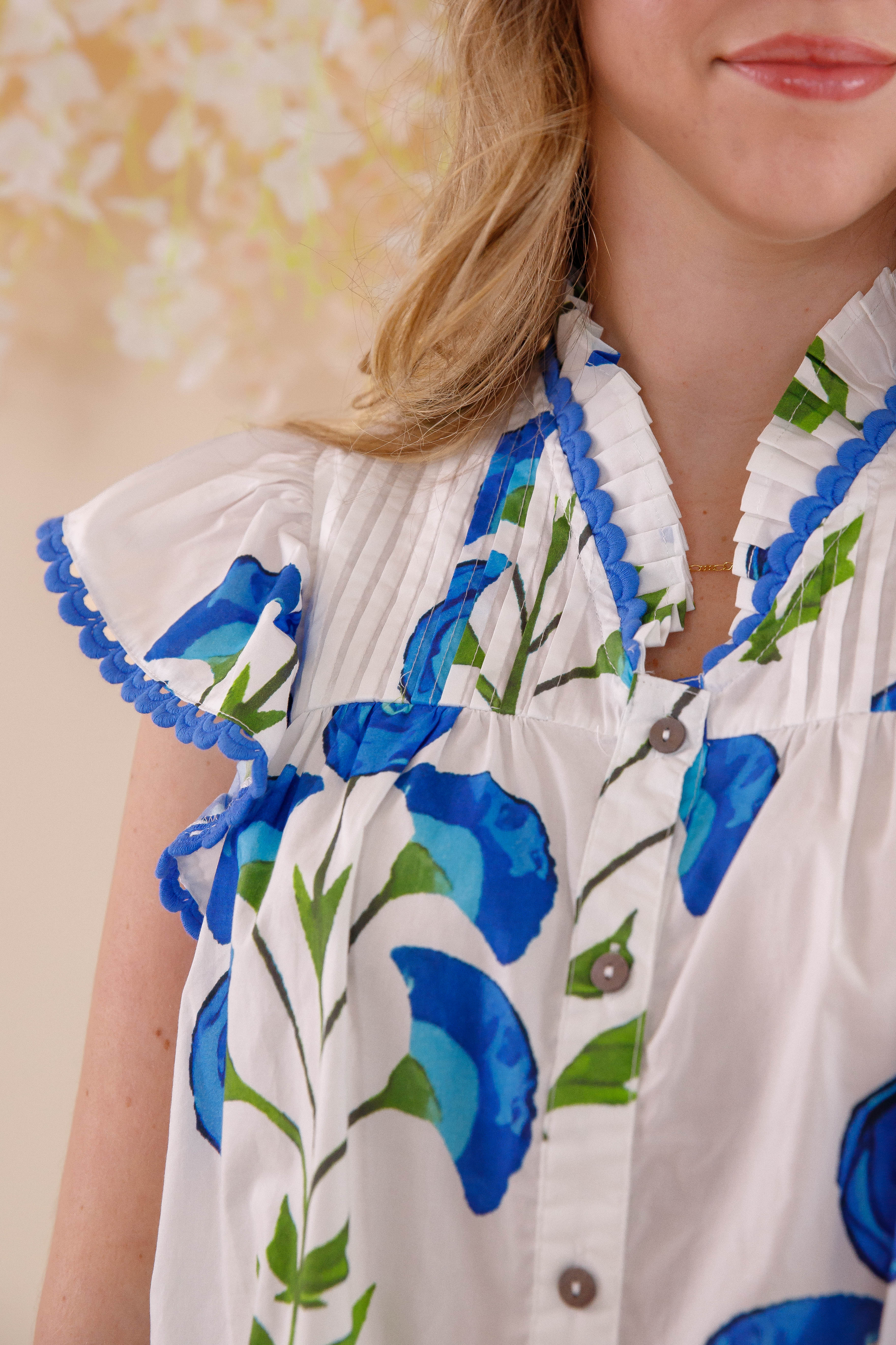 It's Been Done Blouse-White