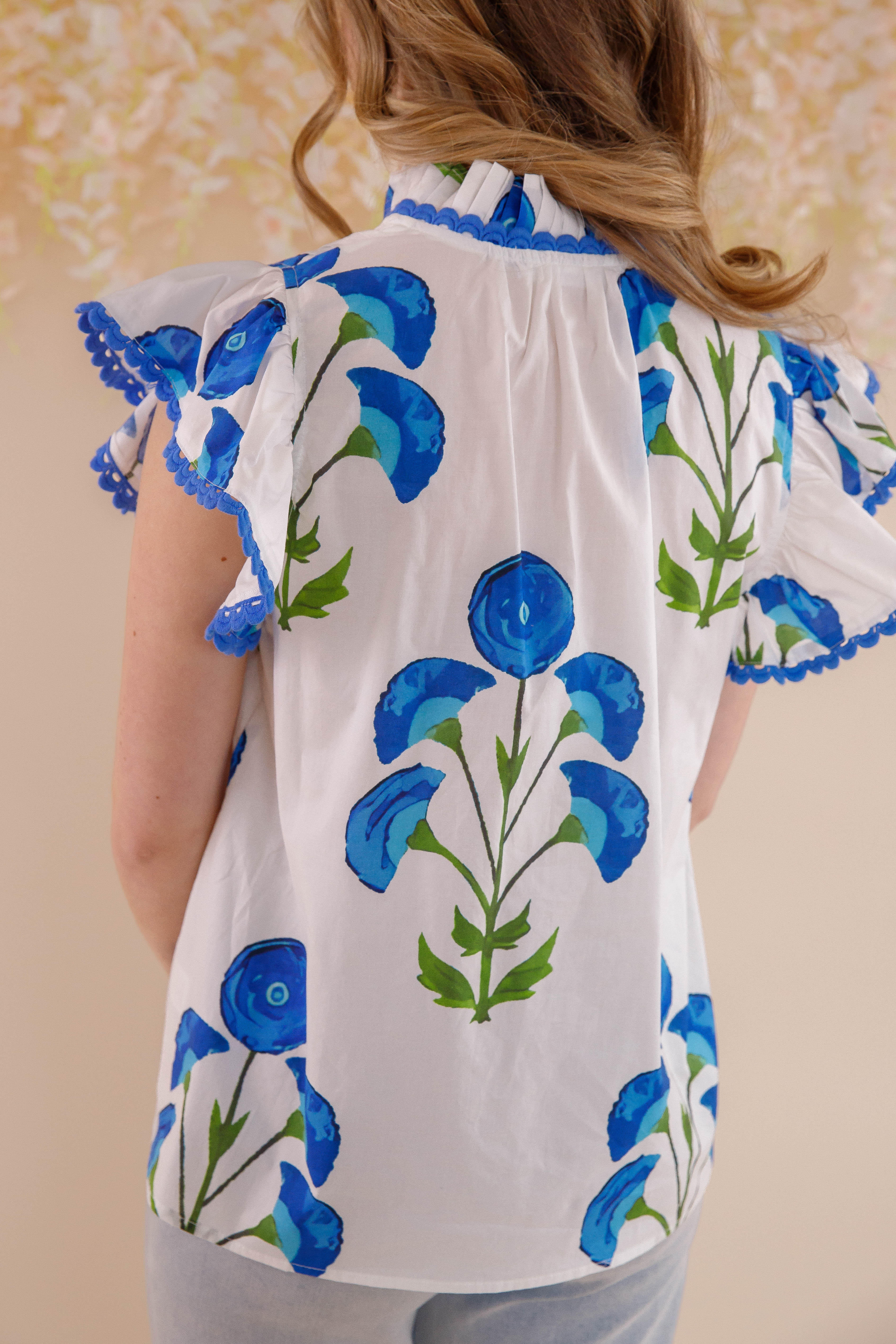 It's Been Done Blouse-White