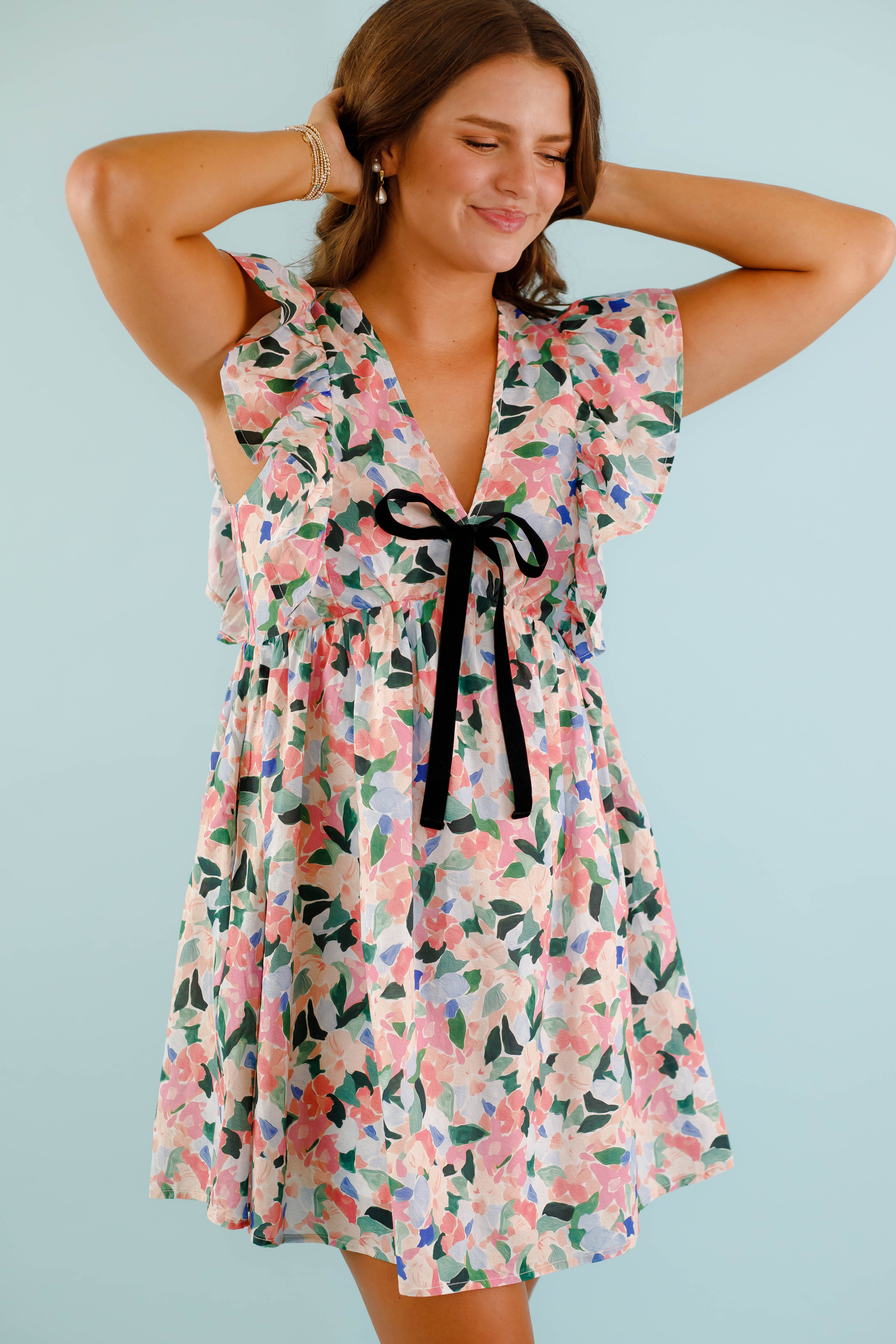 FINAL SALE: Part Of The Charm Mini Dress