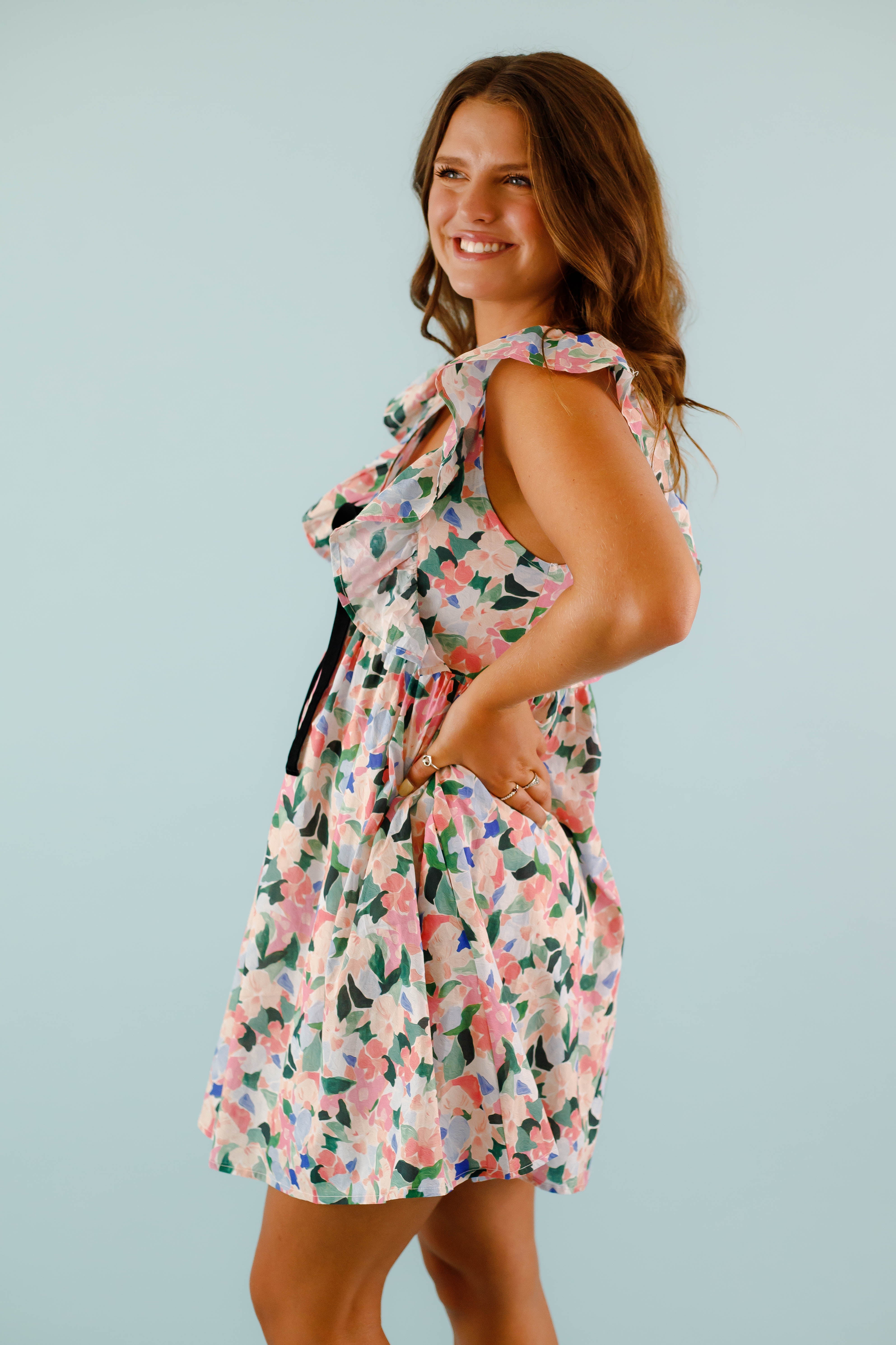 FINAL SALE: Part Of The Charm Mini Dress