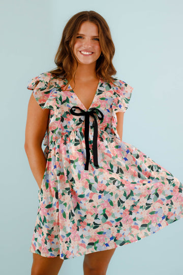 FINAL SALE: Part Of The Charm Mini Dress