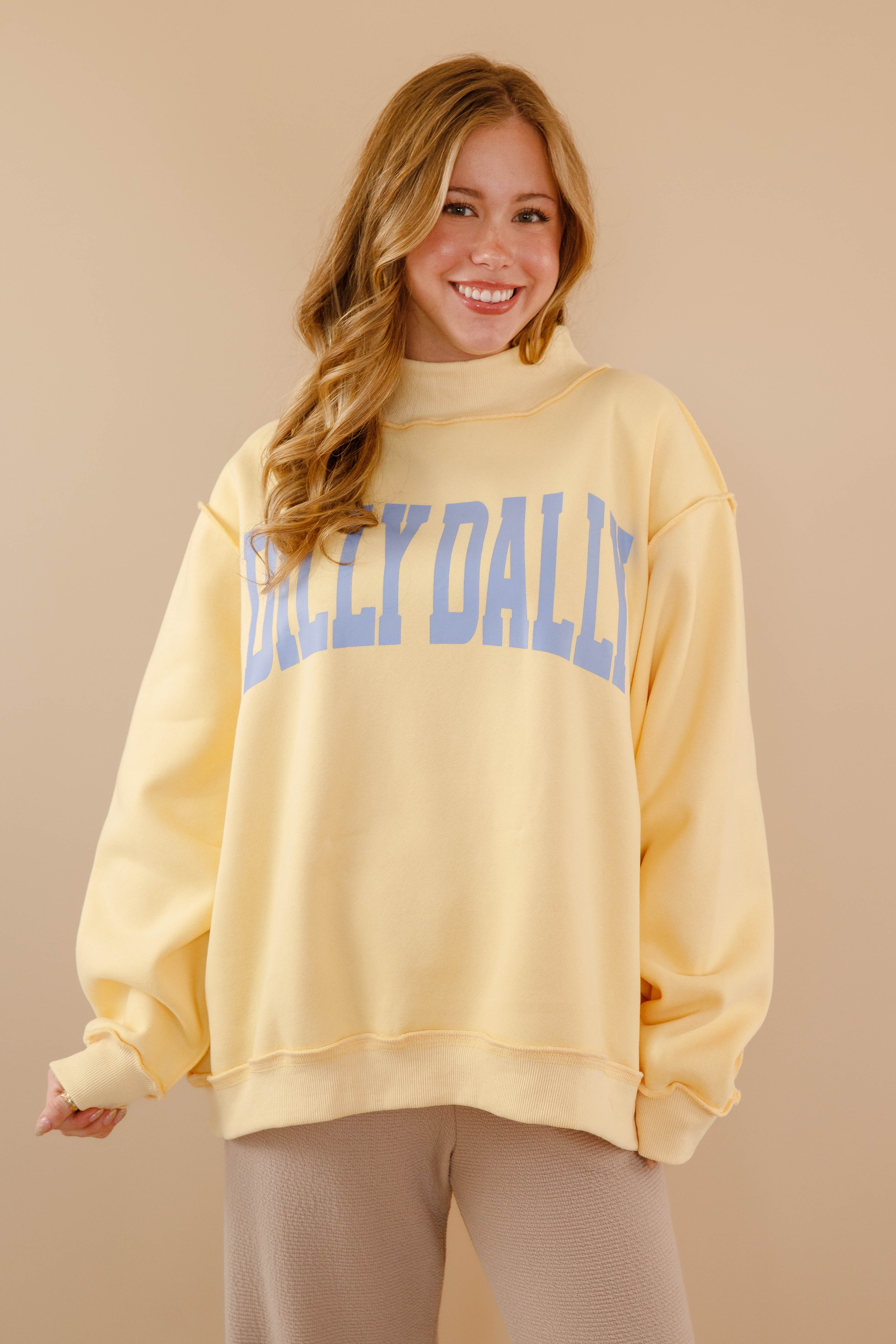 RESTOCK: Dilly Dally Mockneck Pullover