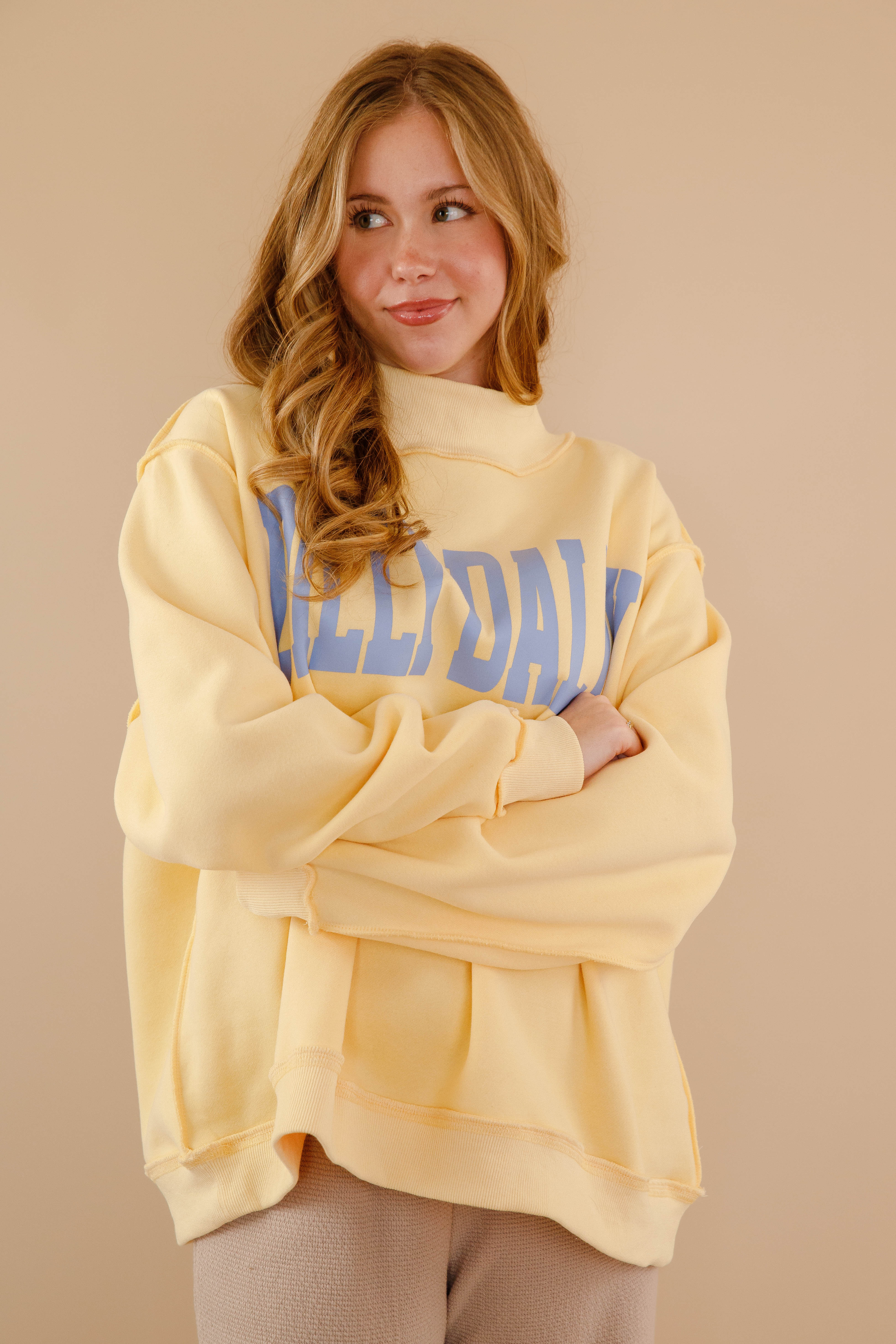 RESTOCK: Dilly Dally Mockneck Pullover