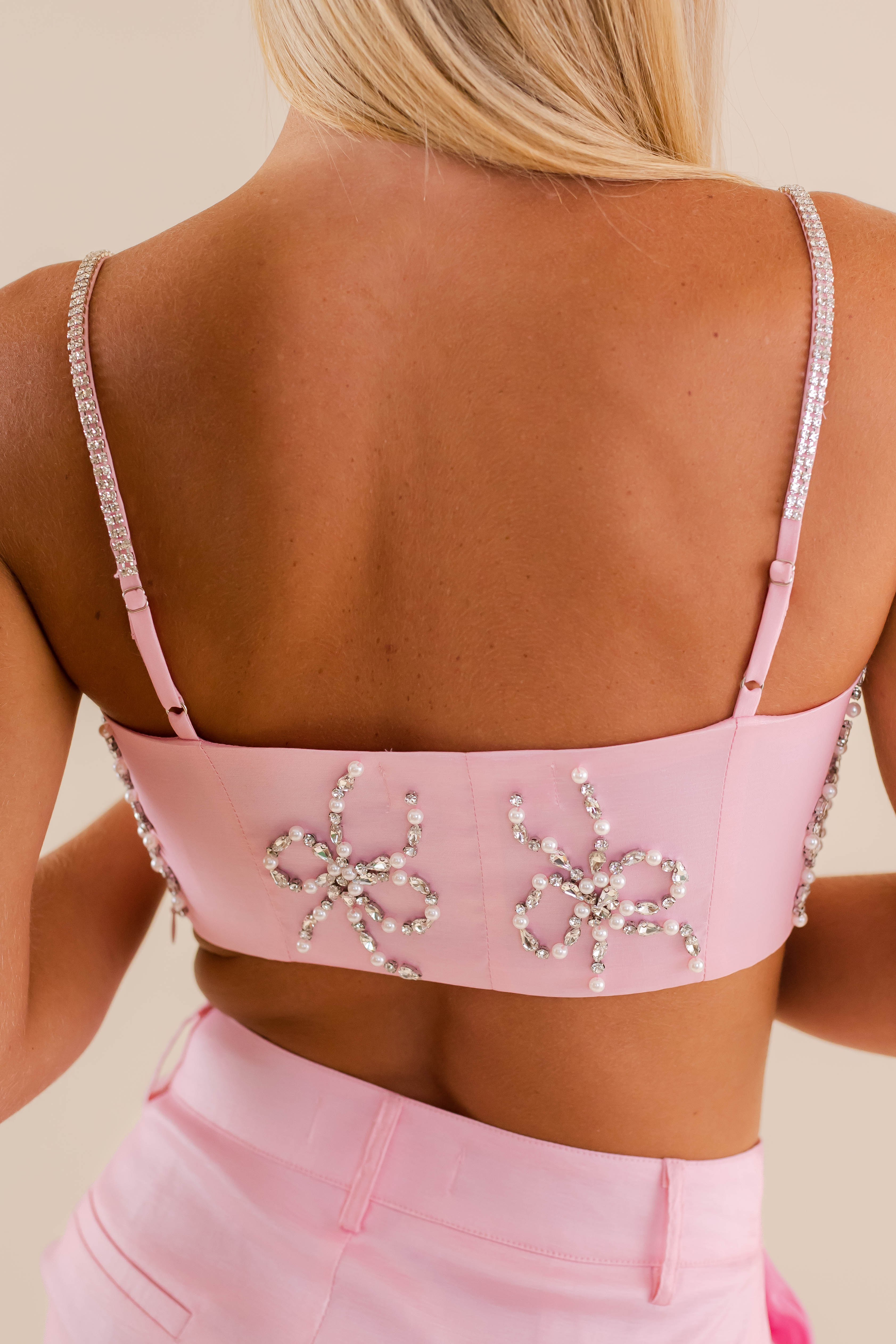 FINAL SALE: She's A Material Girl Crop Top