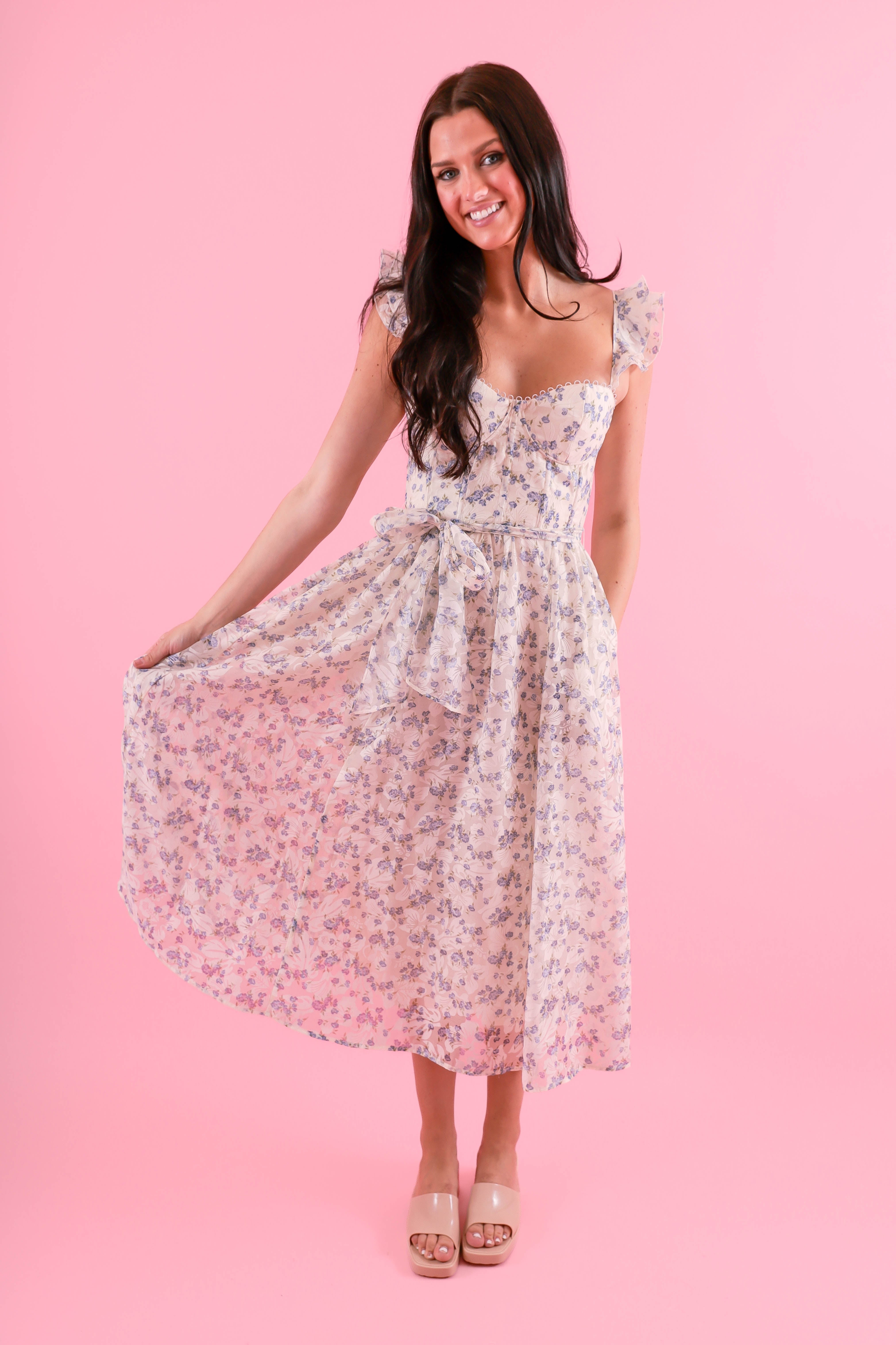 FINAL SALE: Imagine It Midi Dress