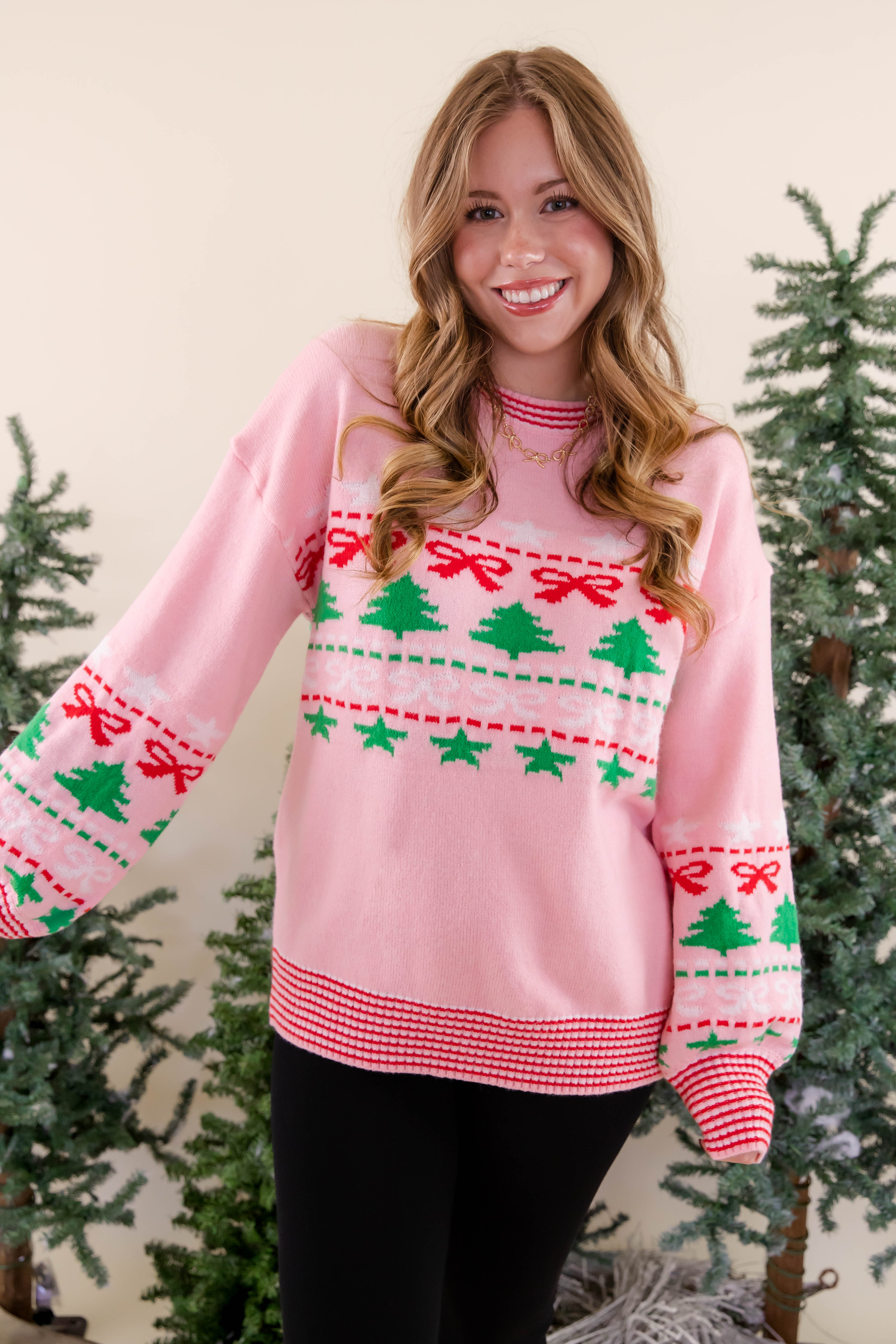 FINAL SALE: Christmas Tree Farm Sweater