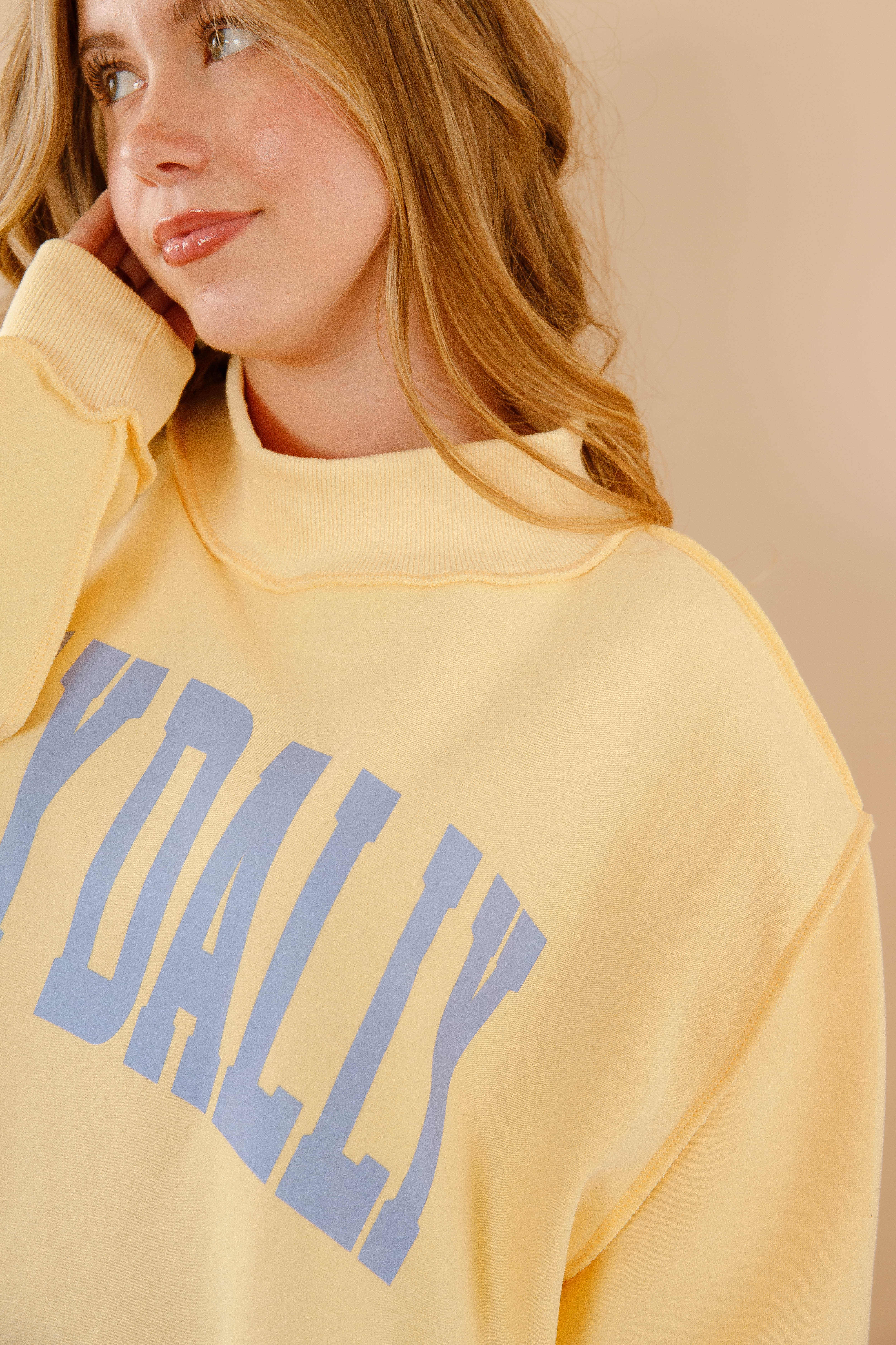 RESTOCK: Dilly Dally Mockneck Pullover