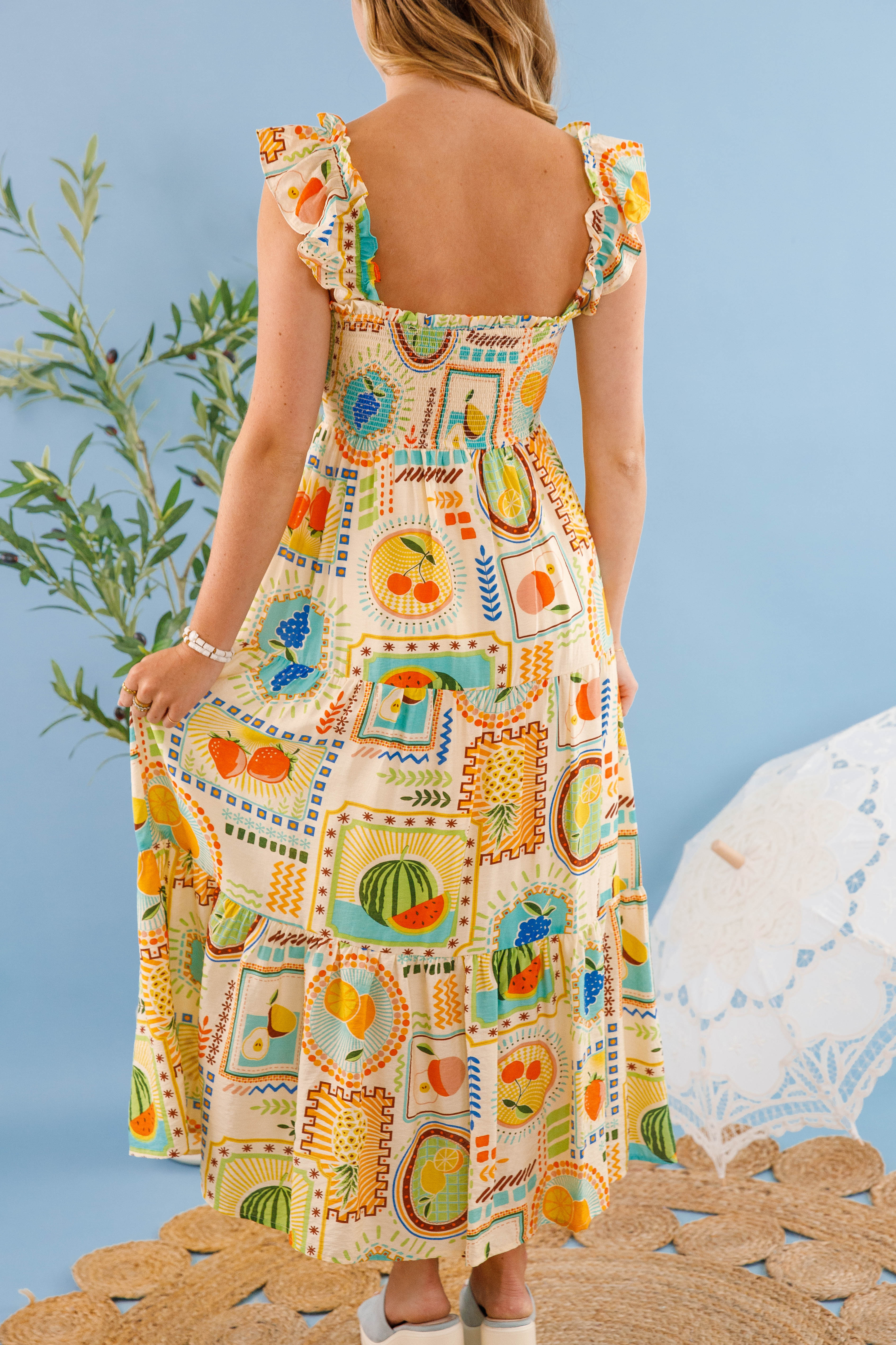 Breathe In the Fresh Air Midi Dress