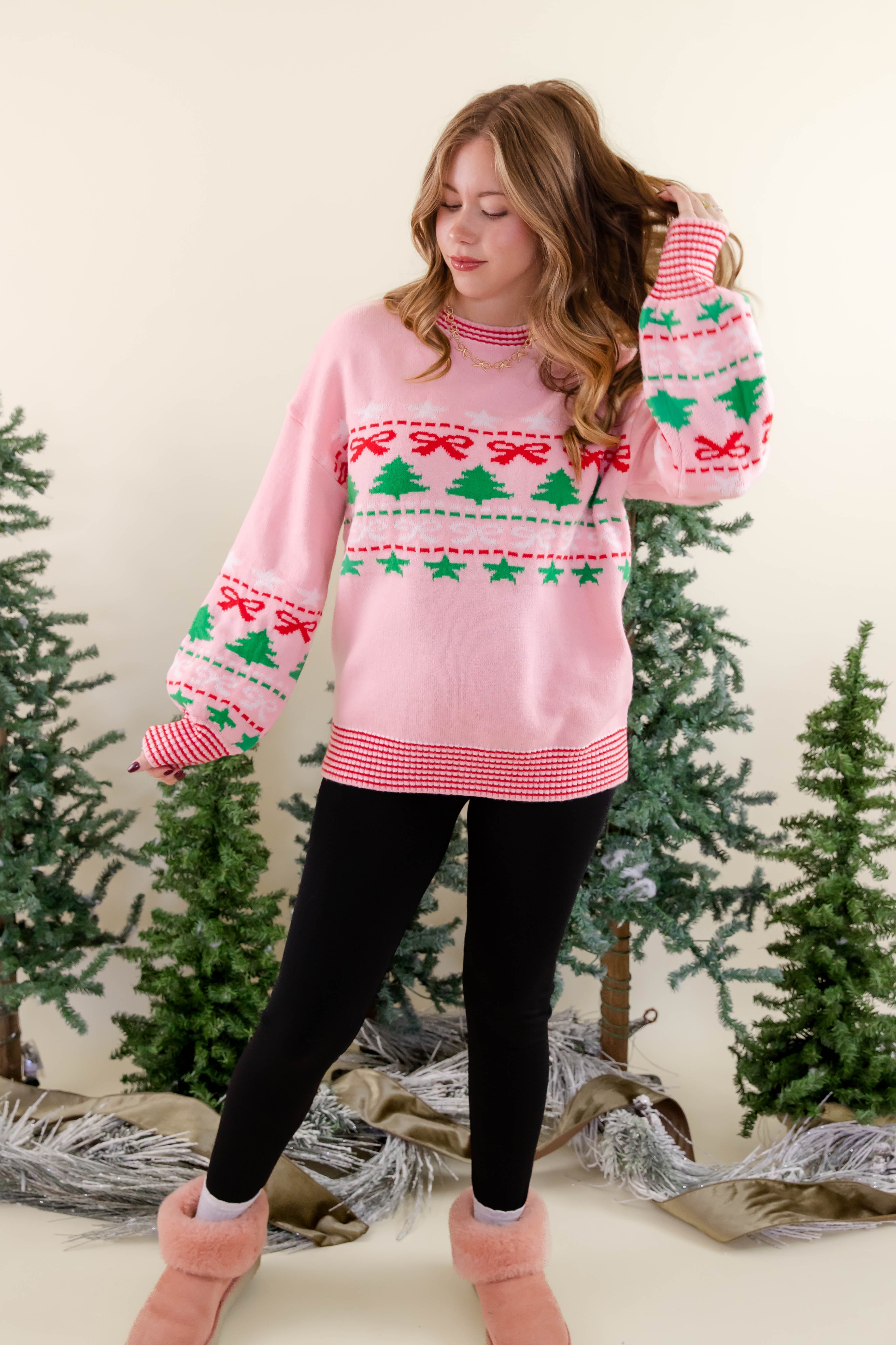 FINAL SALE: Christmas Tree Farm Sweater