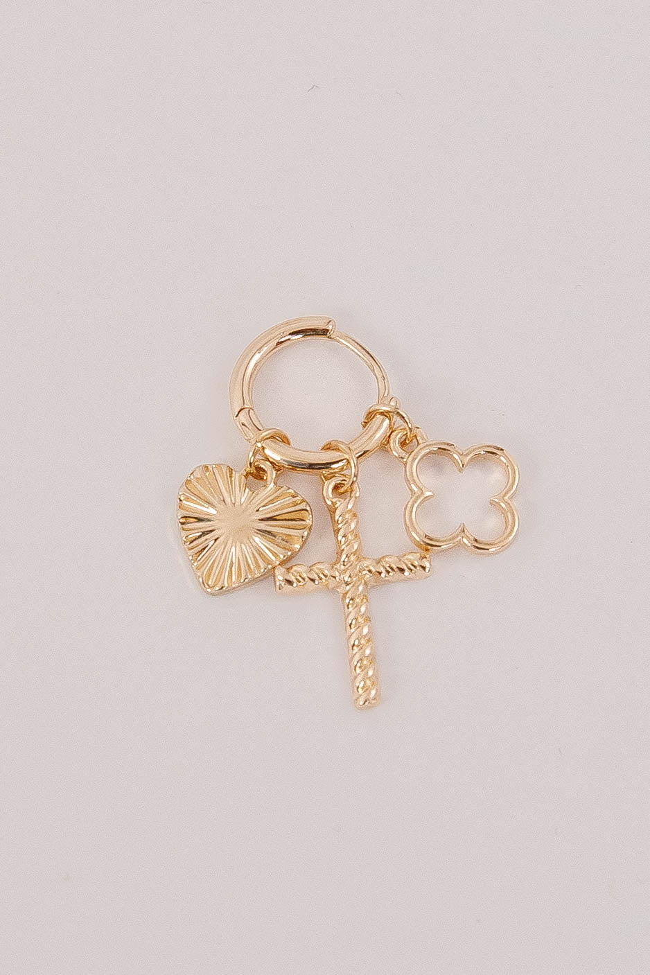 Heart and Soul Charm Earrings