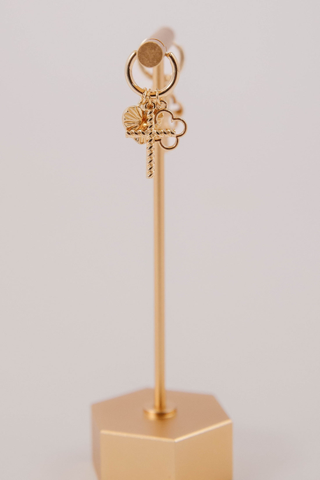 Heart and Soul Charm Earrings
