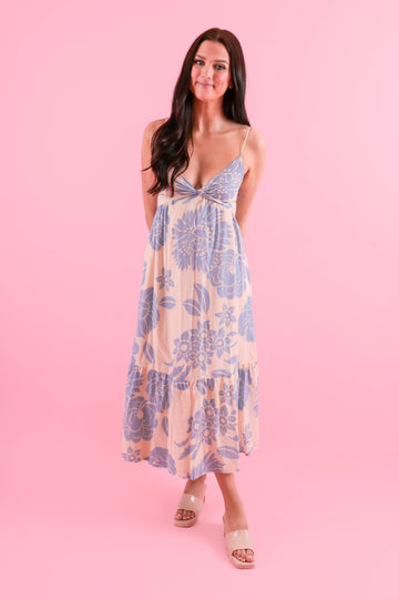 FINAL SALE: When In Laguna Midi Dress