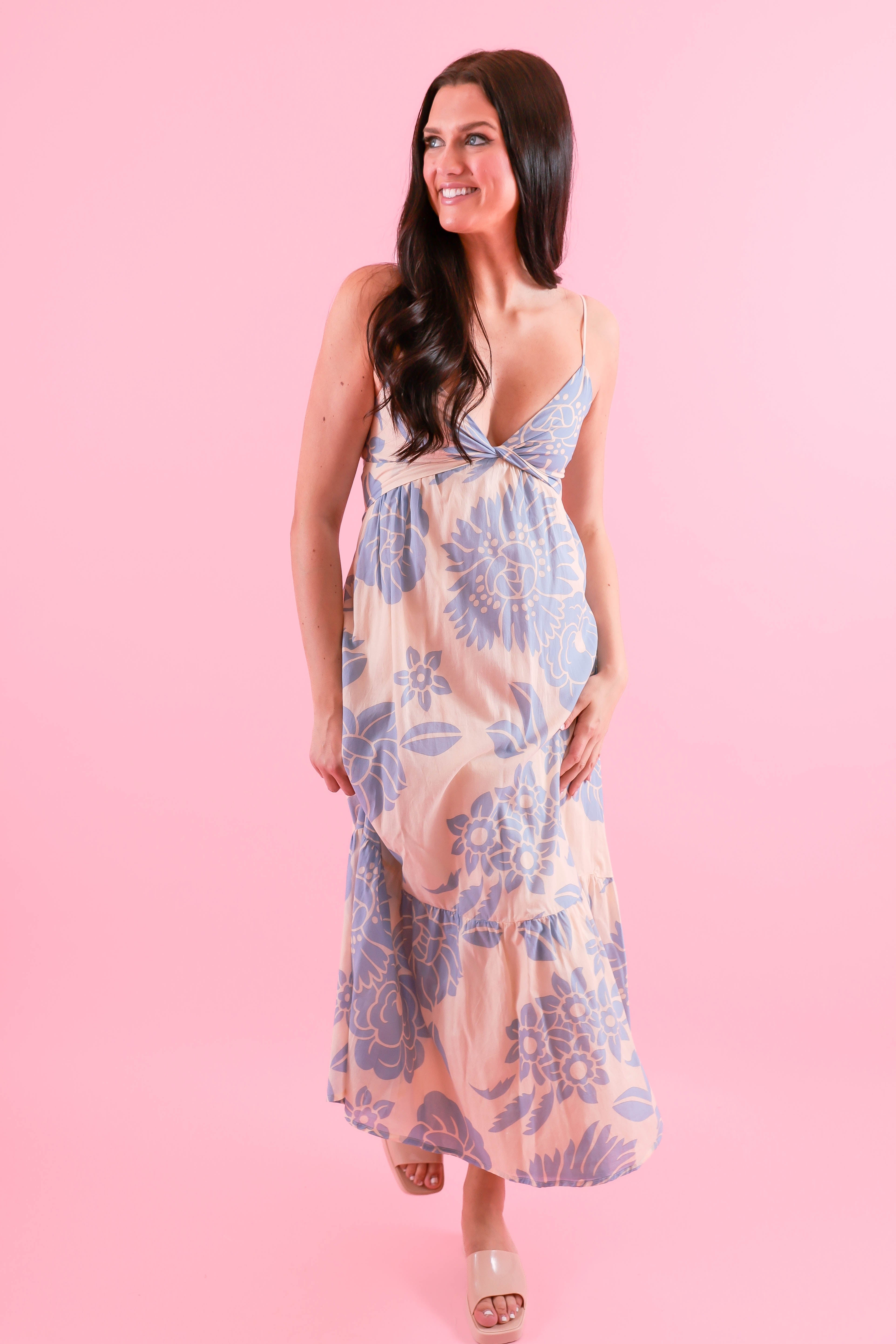FINAL SALE: When In Laguna Midi Dress