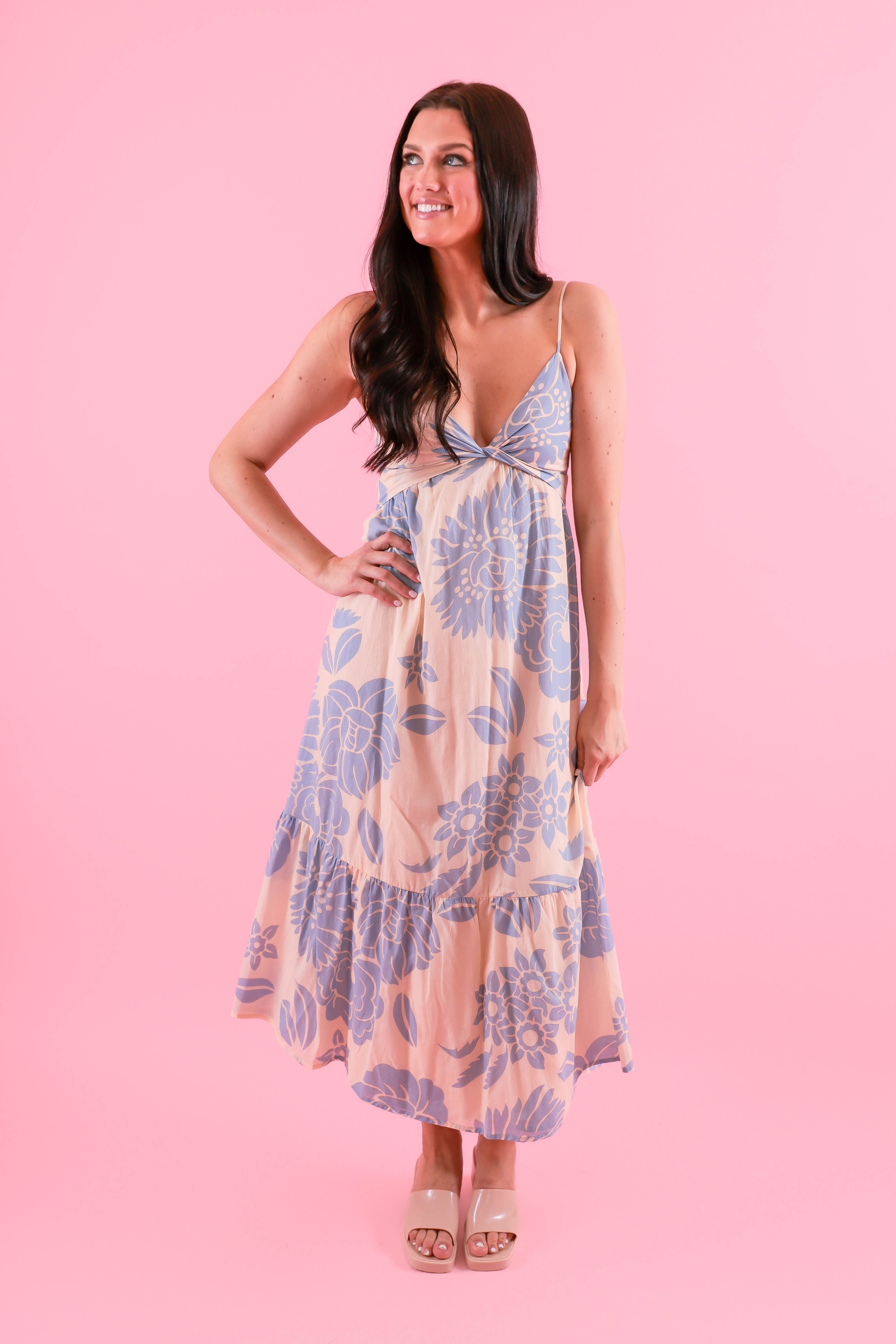 FINAL SALE: When In Laguna Midi Dress