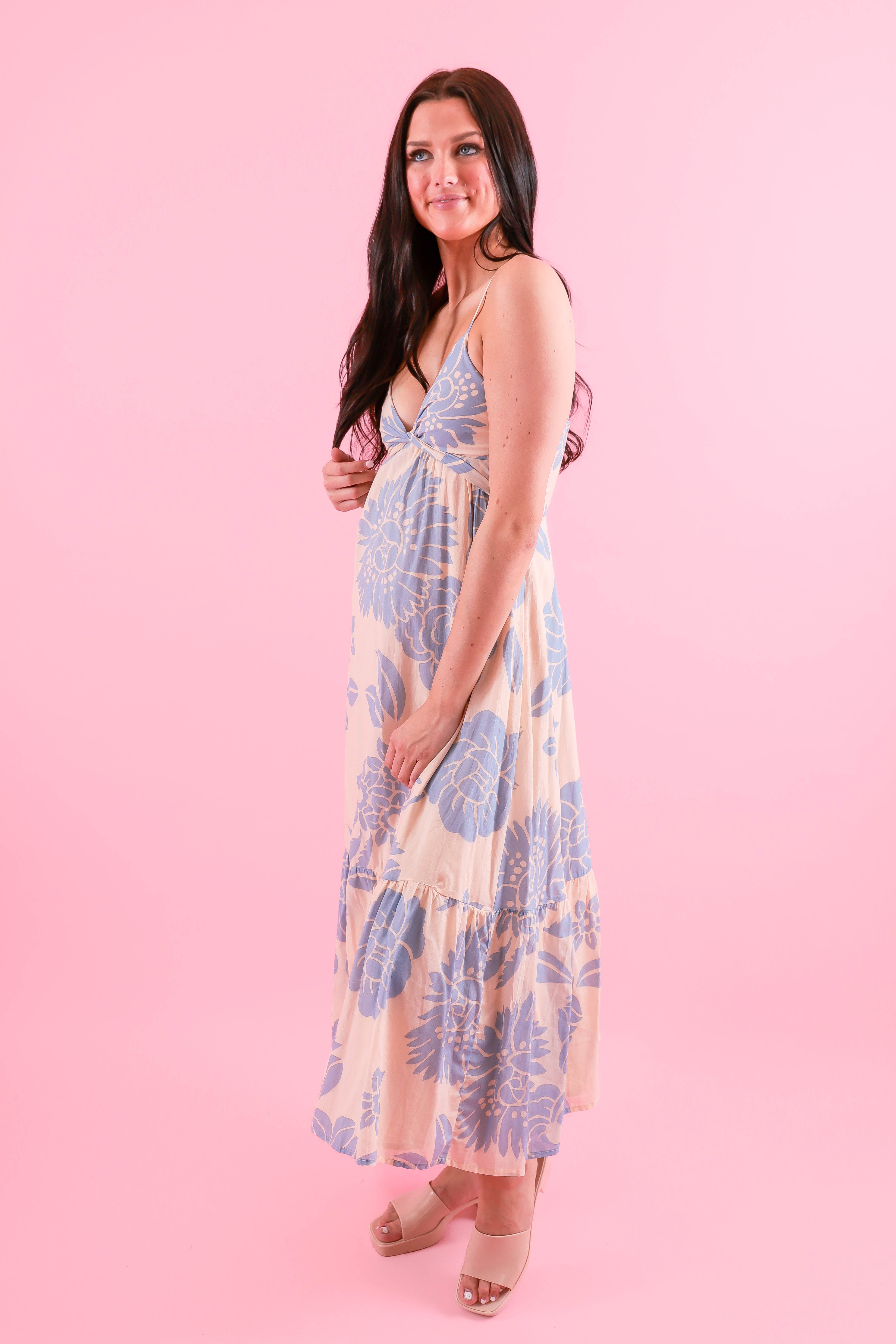FINAL SALE: When In Laguna Midi Dress